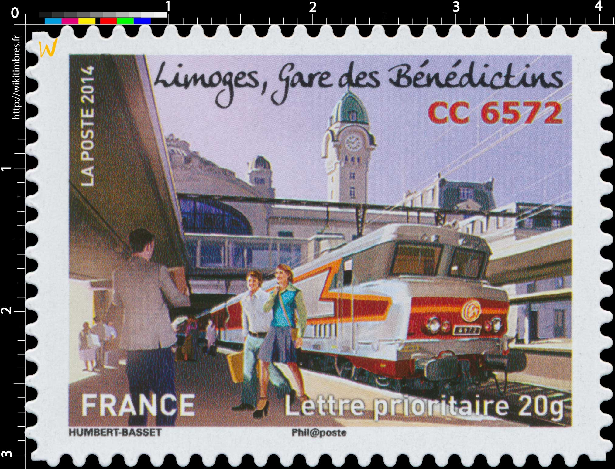2014 Limoges gare des Bénédictins CC 6572