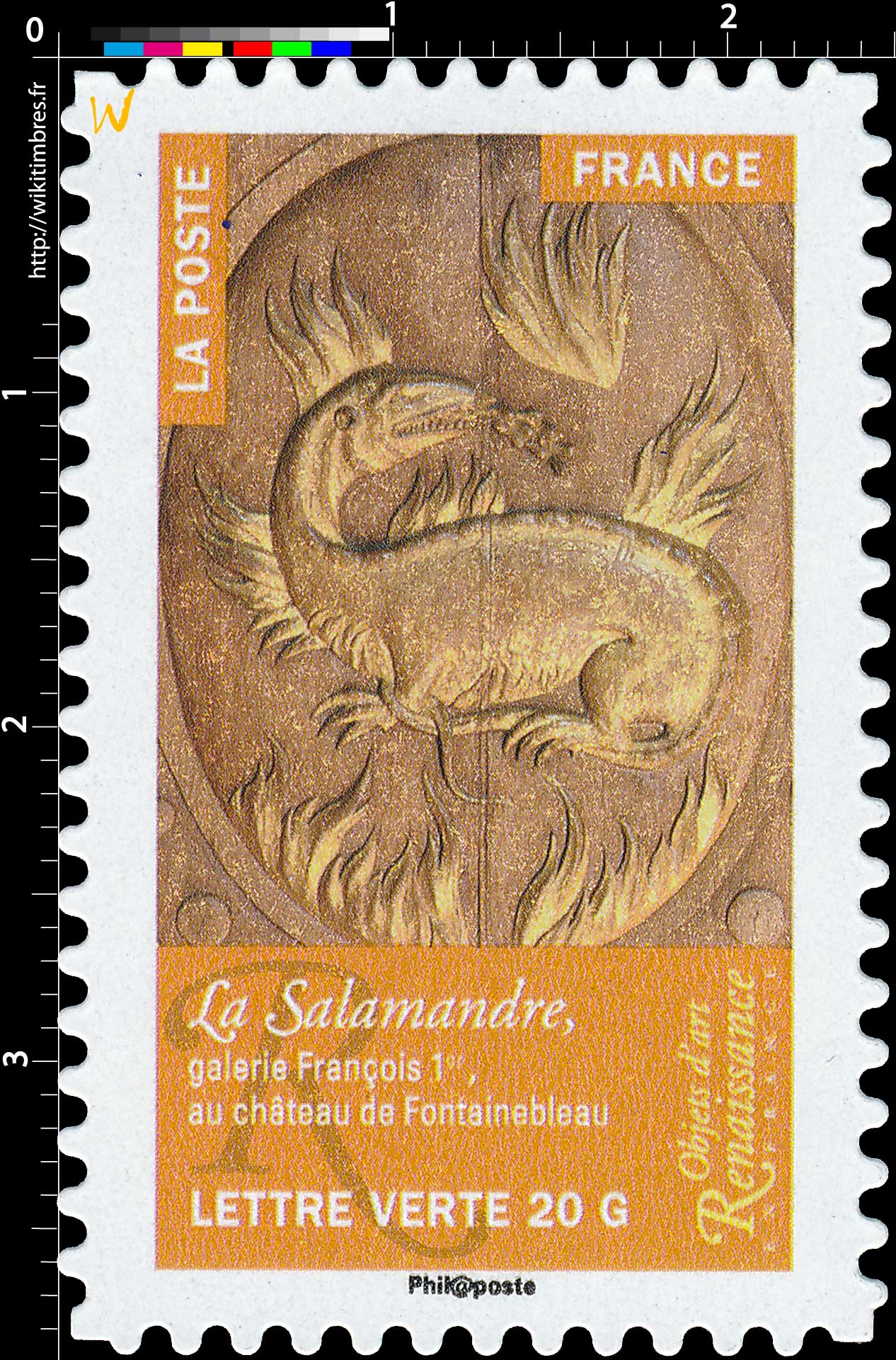 2014 Objets d'art  –  Renaissance en France  –  La Salamandre, galerie François 1er, au château de Fontainebleau
