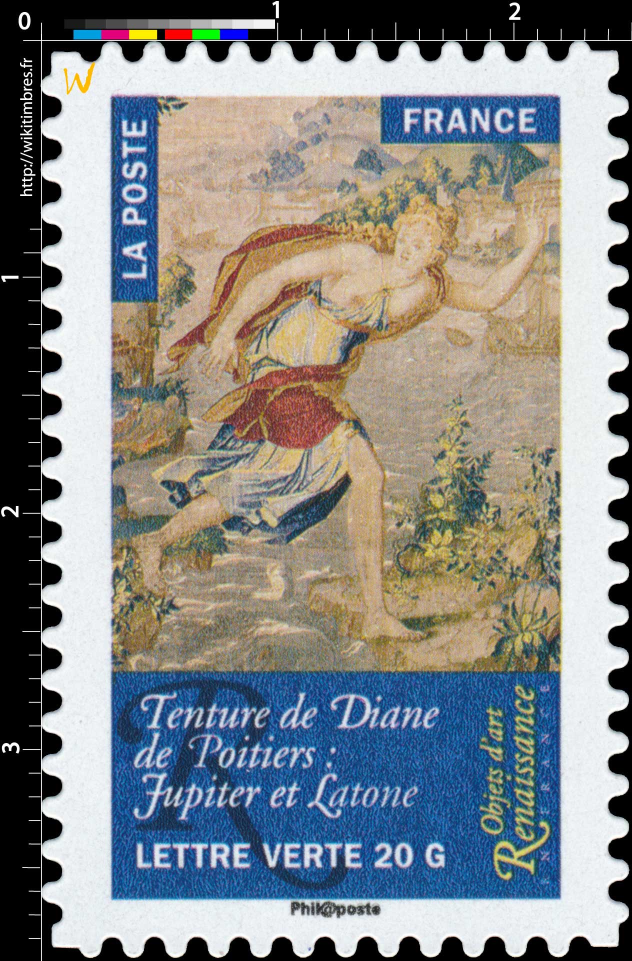 2014 Objets d'art  –  Renaissance en France  –  Tenture de Diane de Poitiers : Jupiter et Latone
