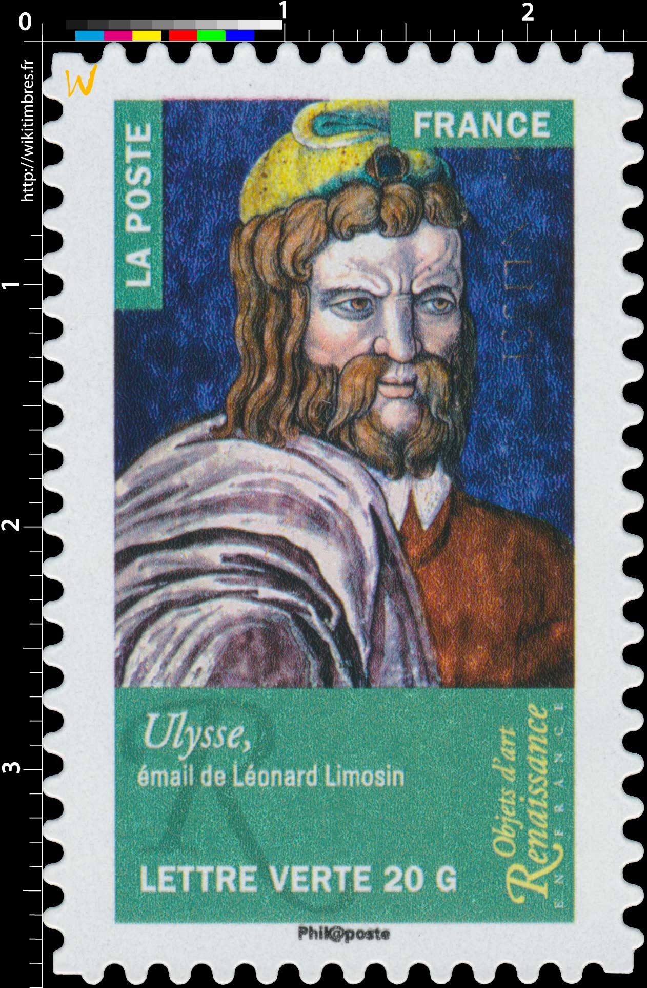 2014 Objets d'art  –  Renaissance en France  –  Ulysse, émail de Léonard Limosin