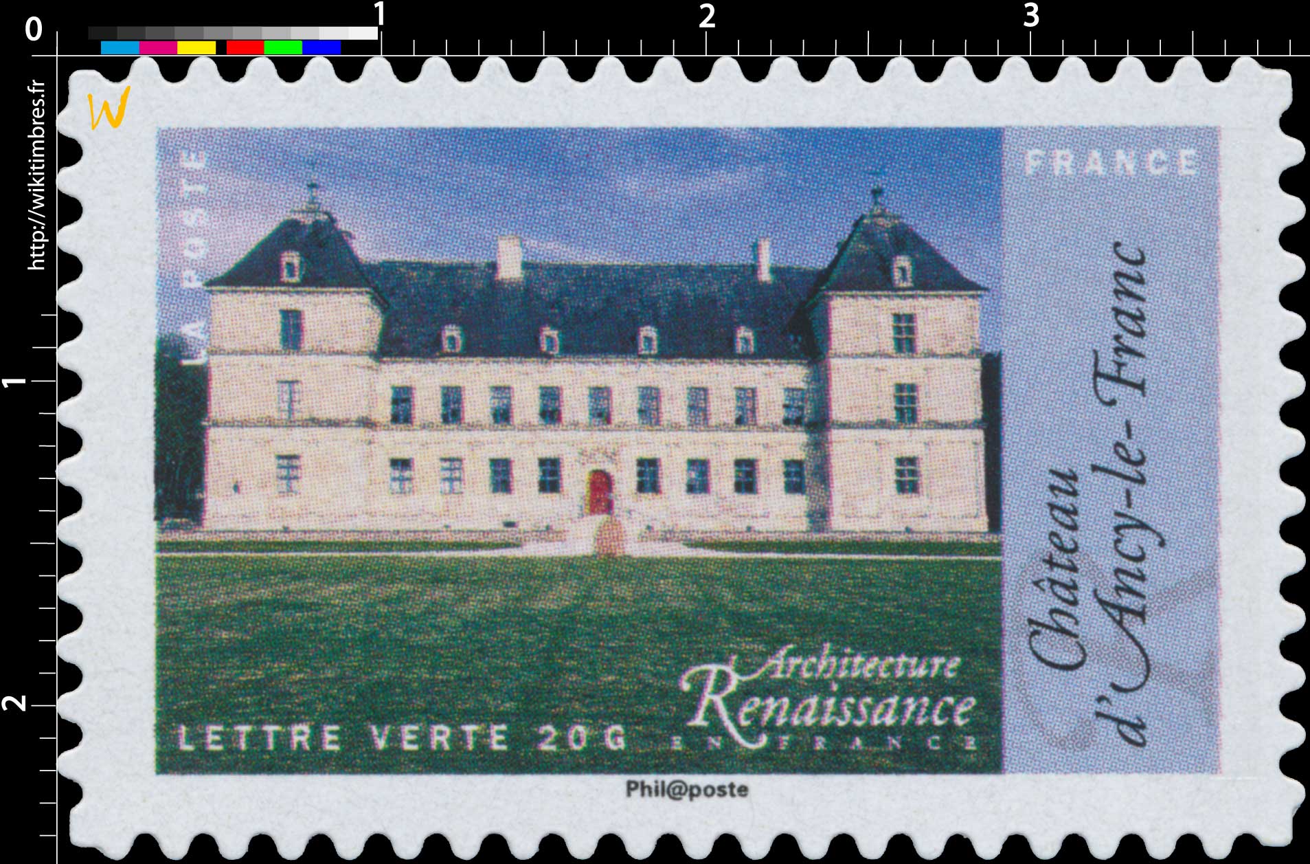2015 Architecture Renaissance en France - Château d'Ancy-le-Franc