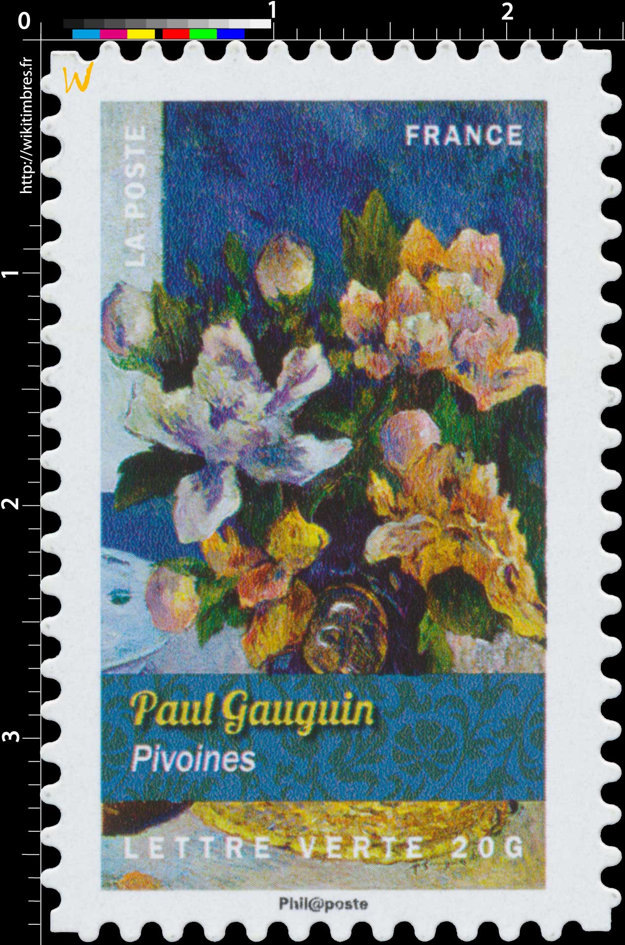 2015 Paul Gauguin - Pivoines