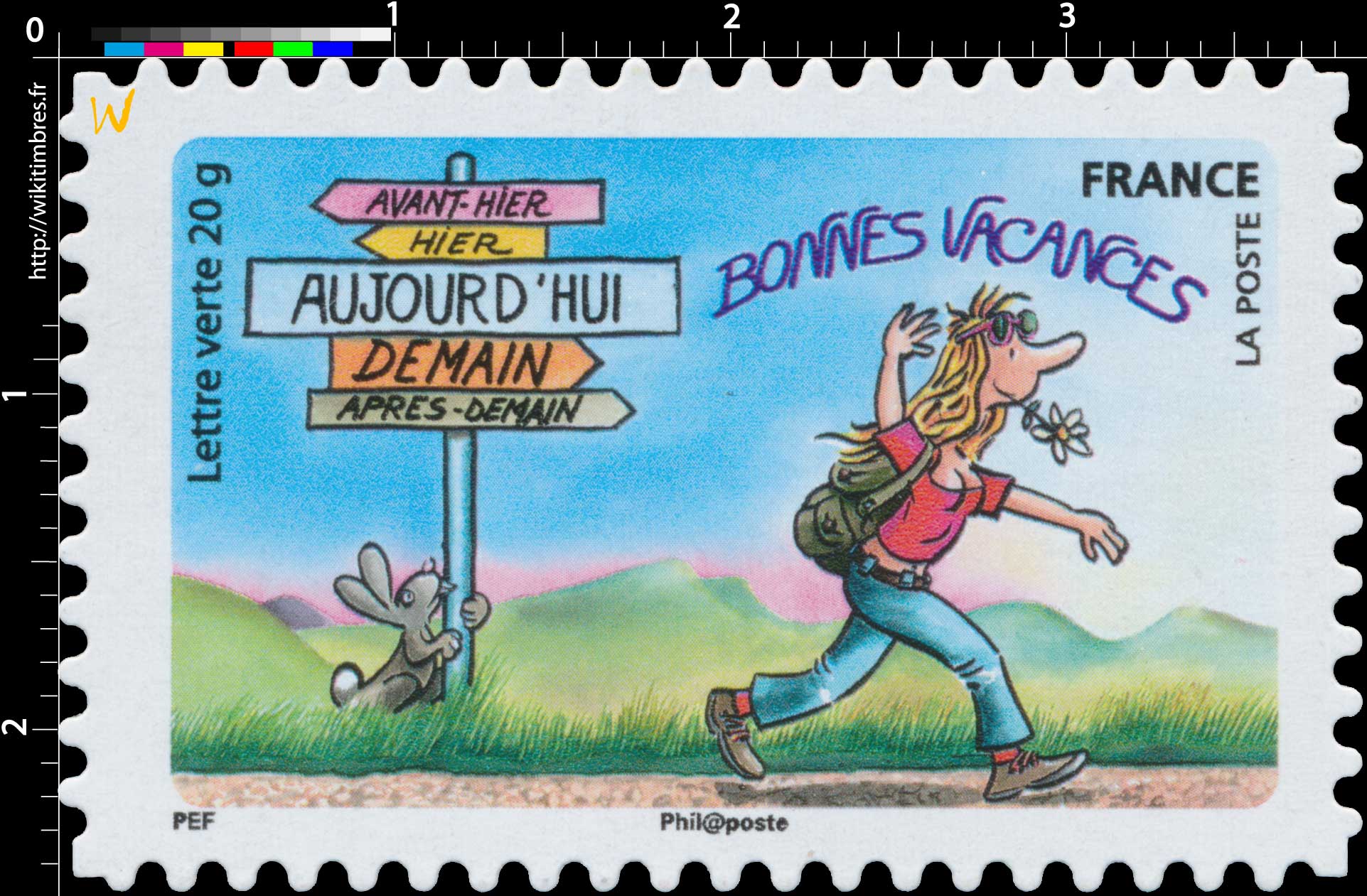 2015 Bonnes vacances - avant-hier hier aujourd'hui demain après-demain