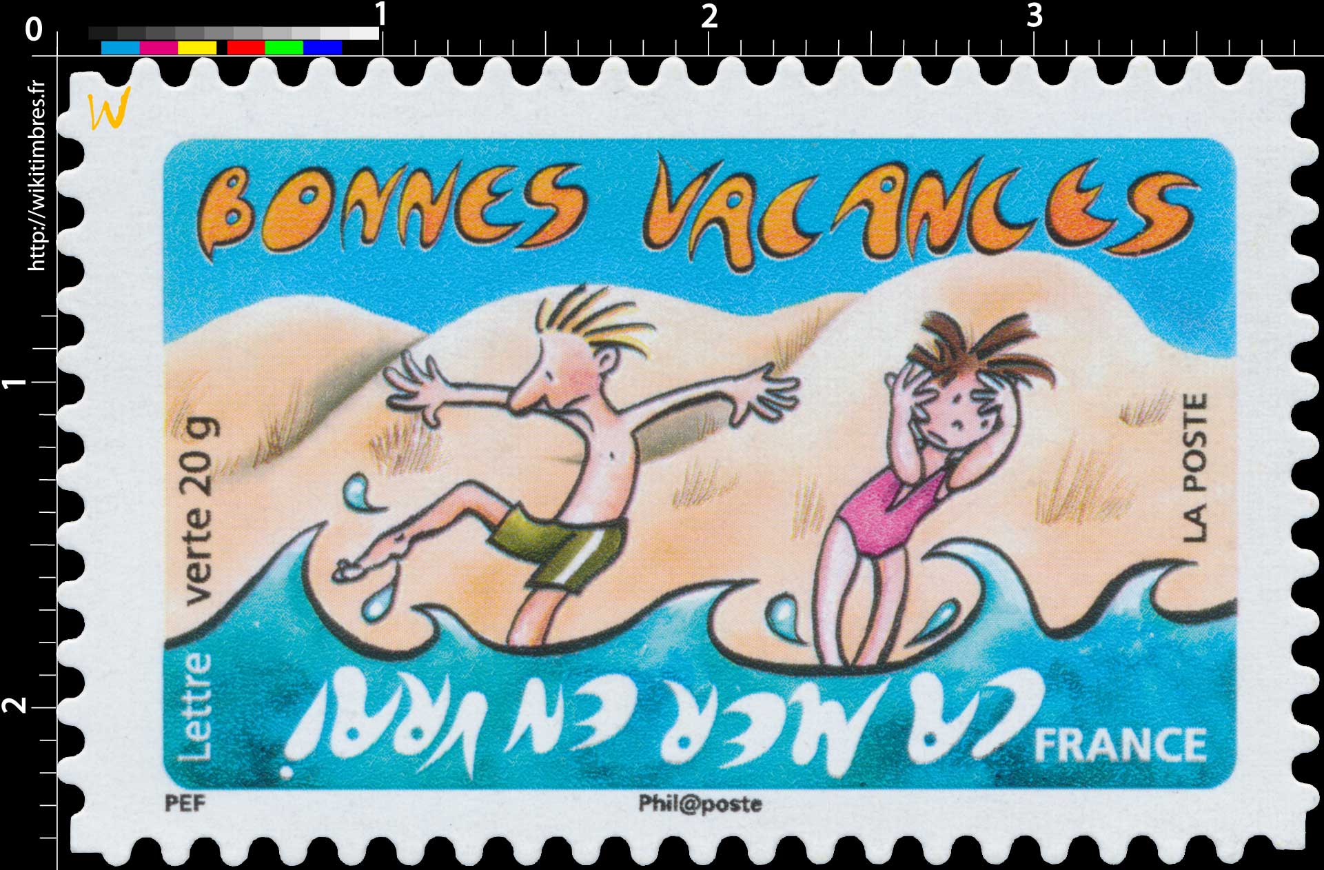 2015 Bonnes vacances - La mer en vrai