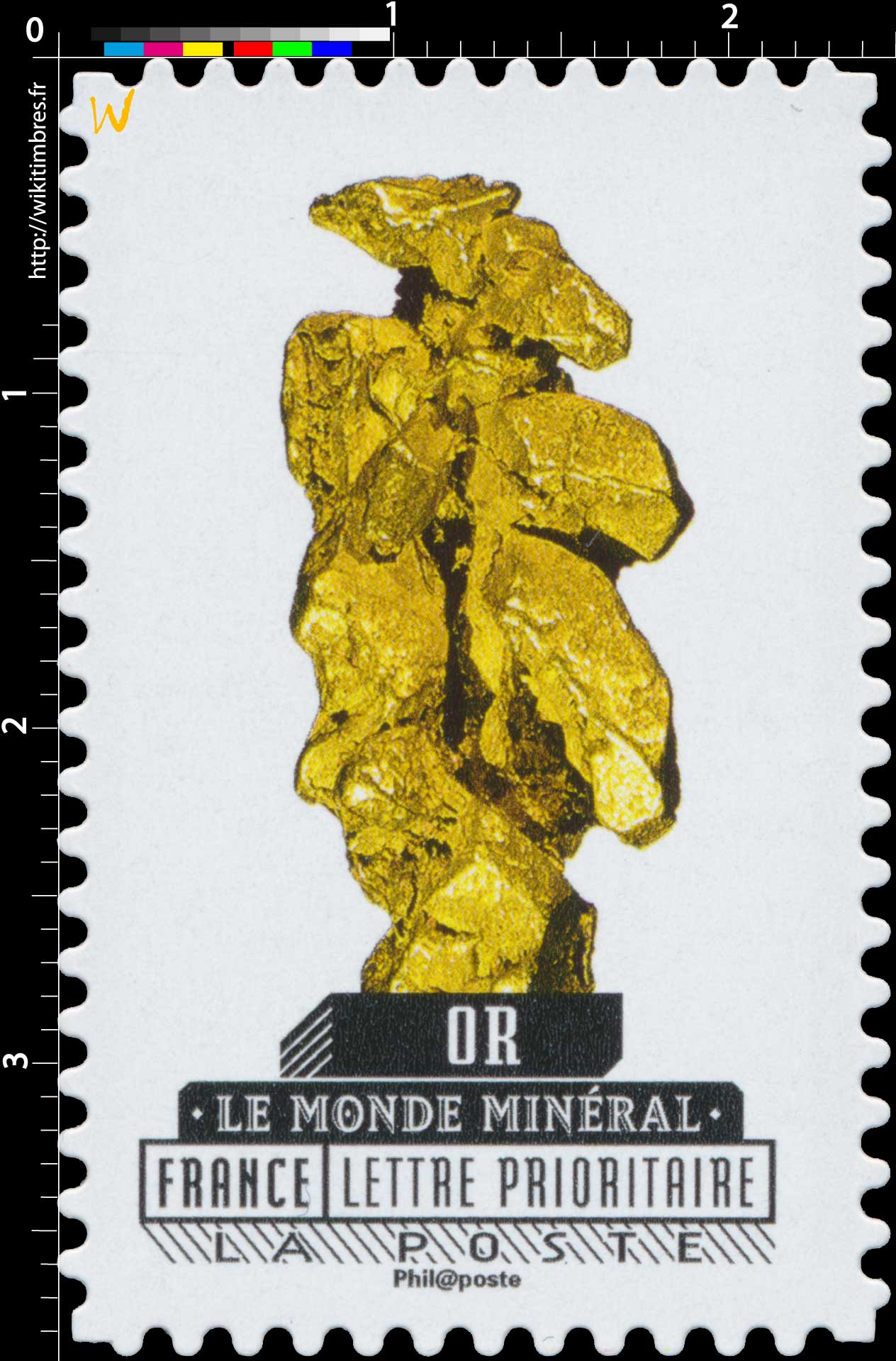 2016 Le  monde minéral - Or