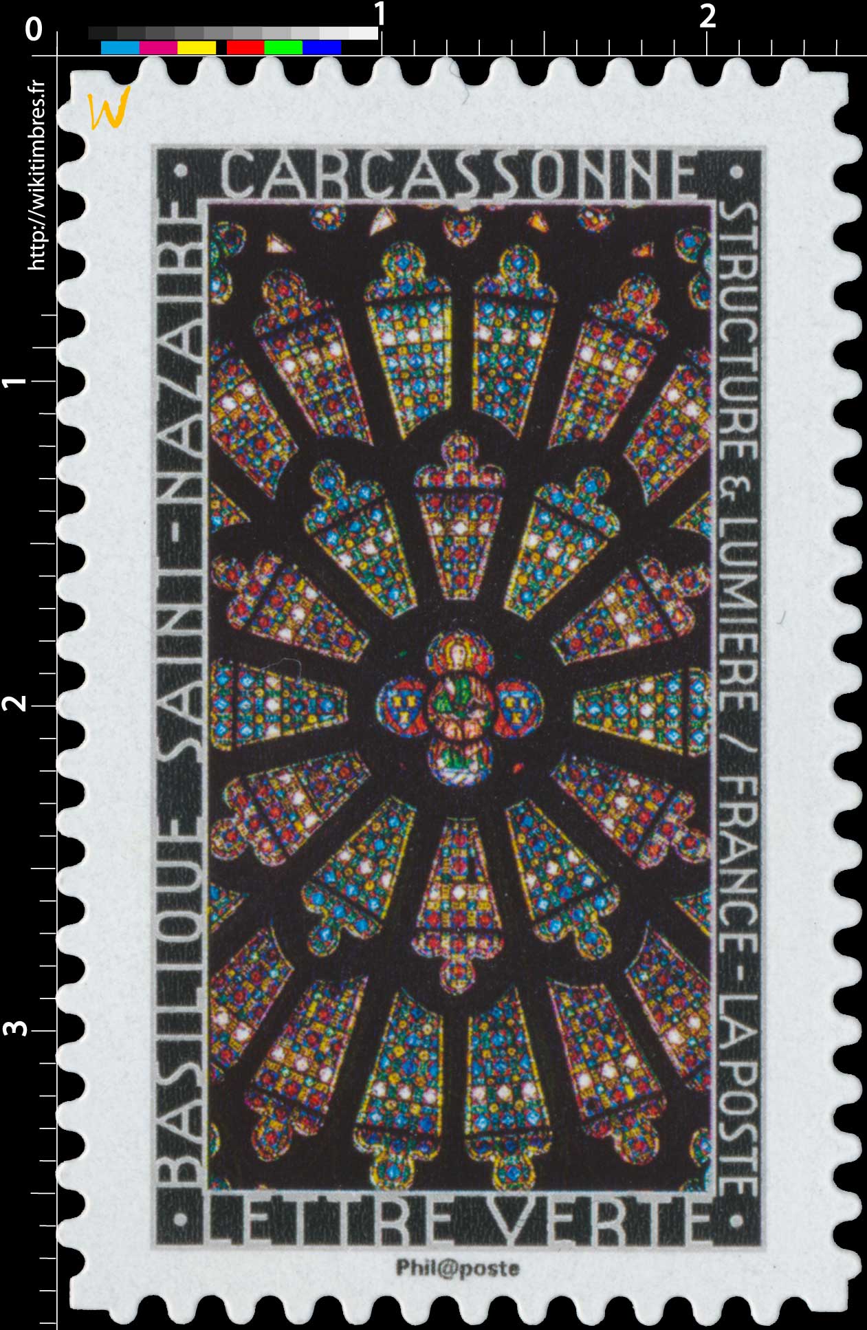 2016 Structure et lumière . Basilique Saint-Nazaire . Carcassonne