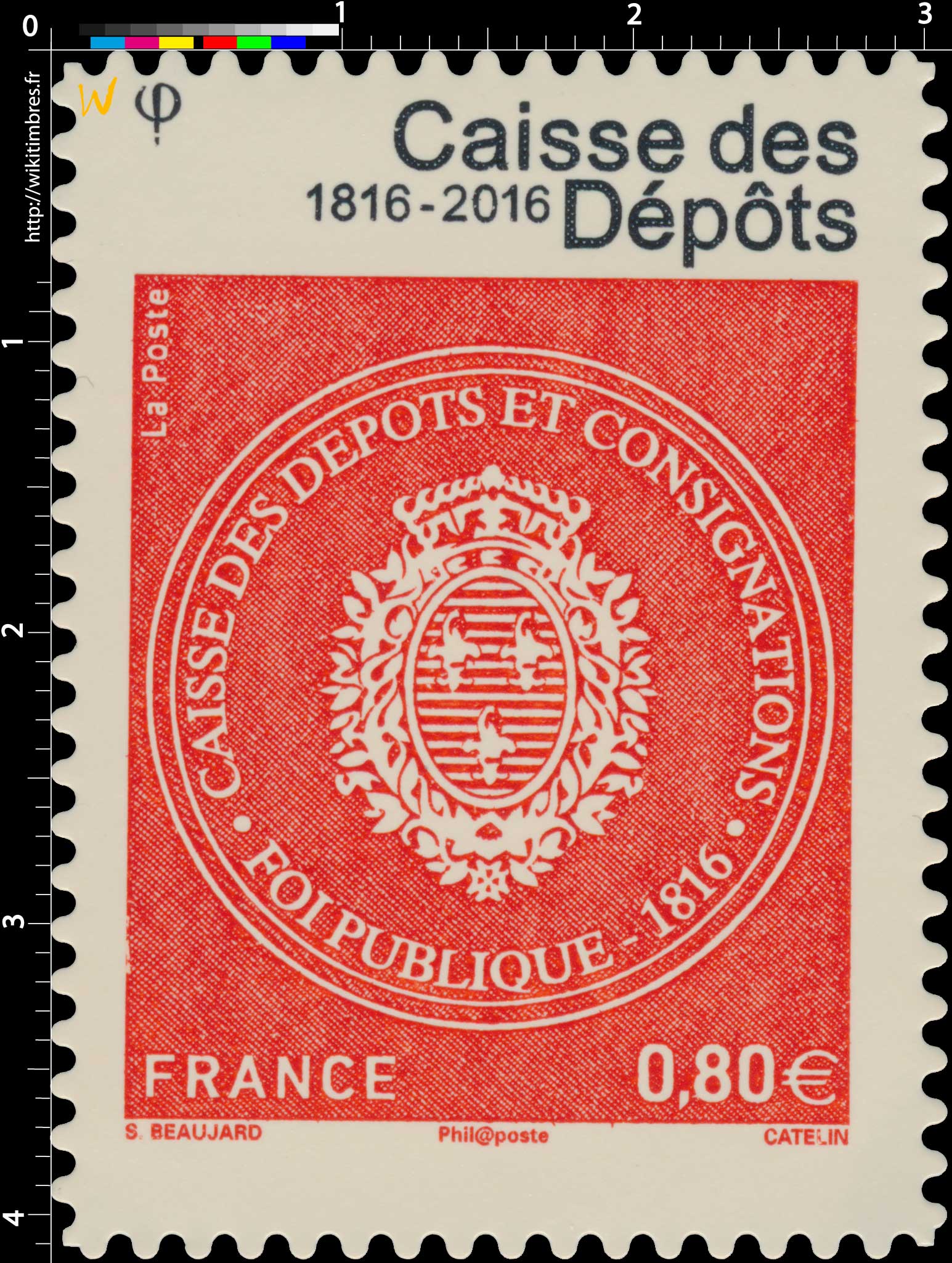 2016 Caisse des Dépôts 1816 - 2016