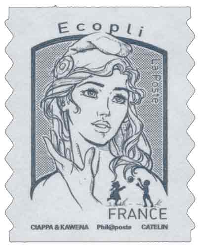 Type Marianne et la jeunesse - 2016