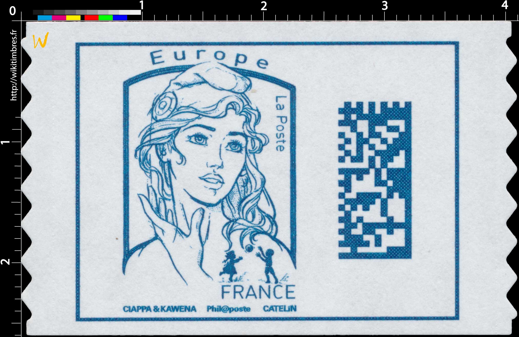 Marianne Europe - Code Datamatrix - 2016