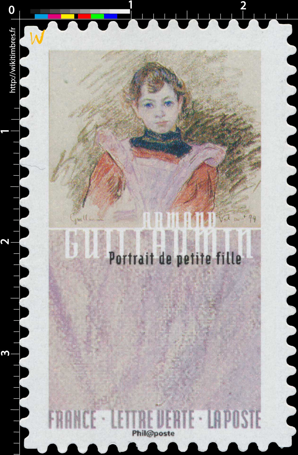 2016 Armand Guillaumin - Portrait de petite fille