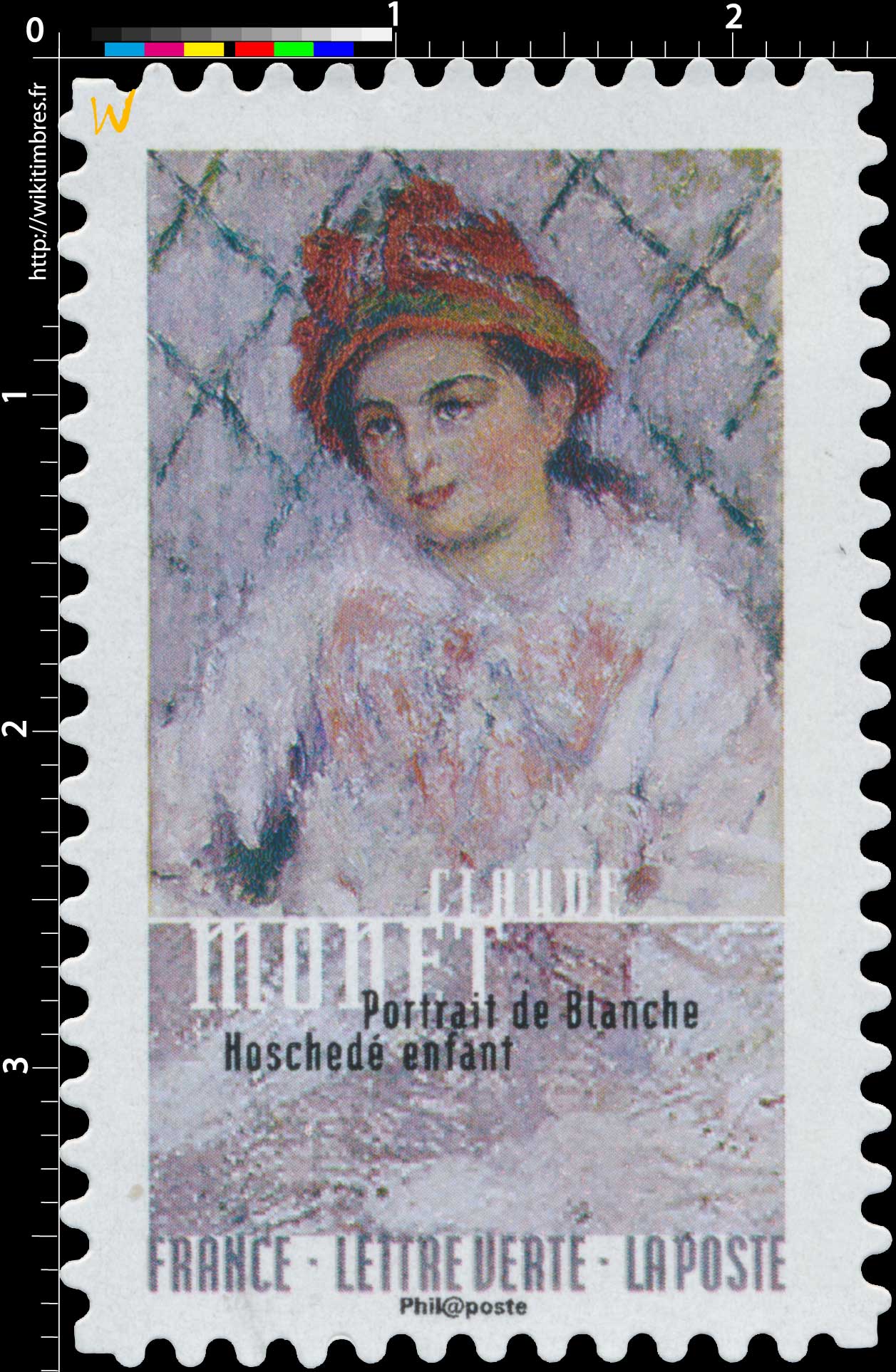 2016 Claude Monet - Portrait de Blanche Hoschedé enfant
