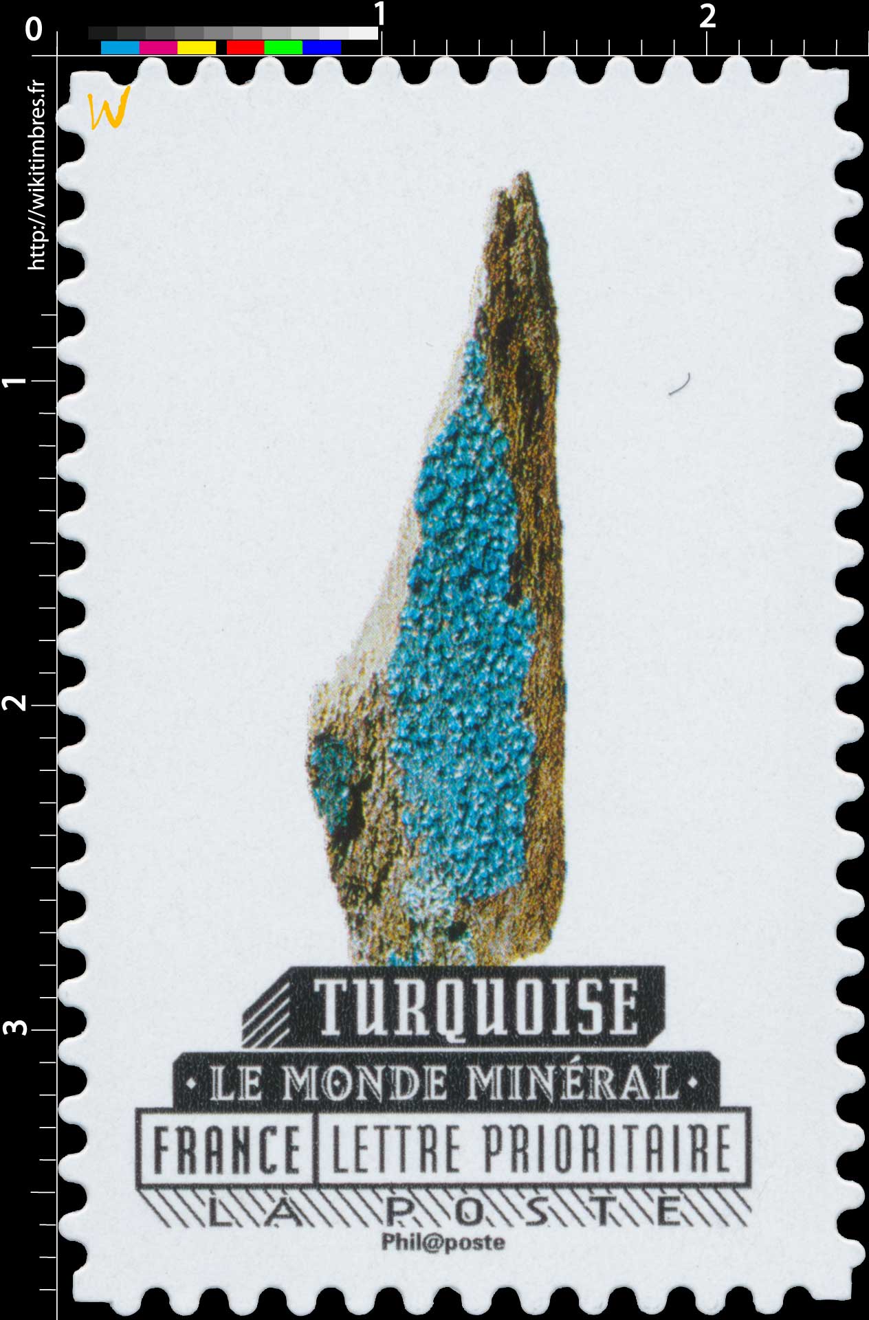 2016 Le  monde minéral - Turquoise