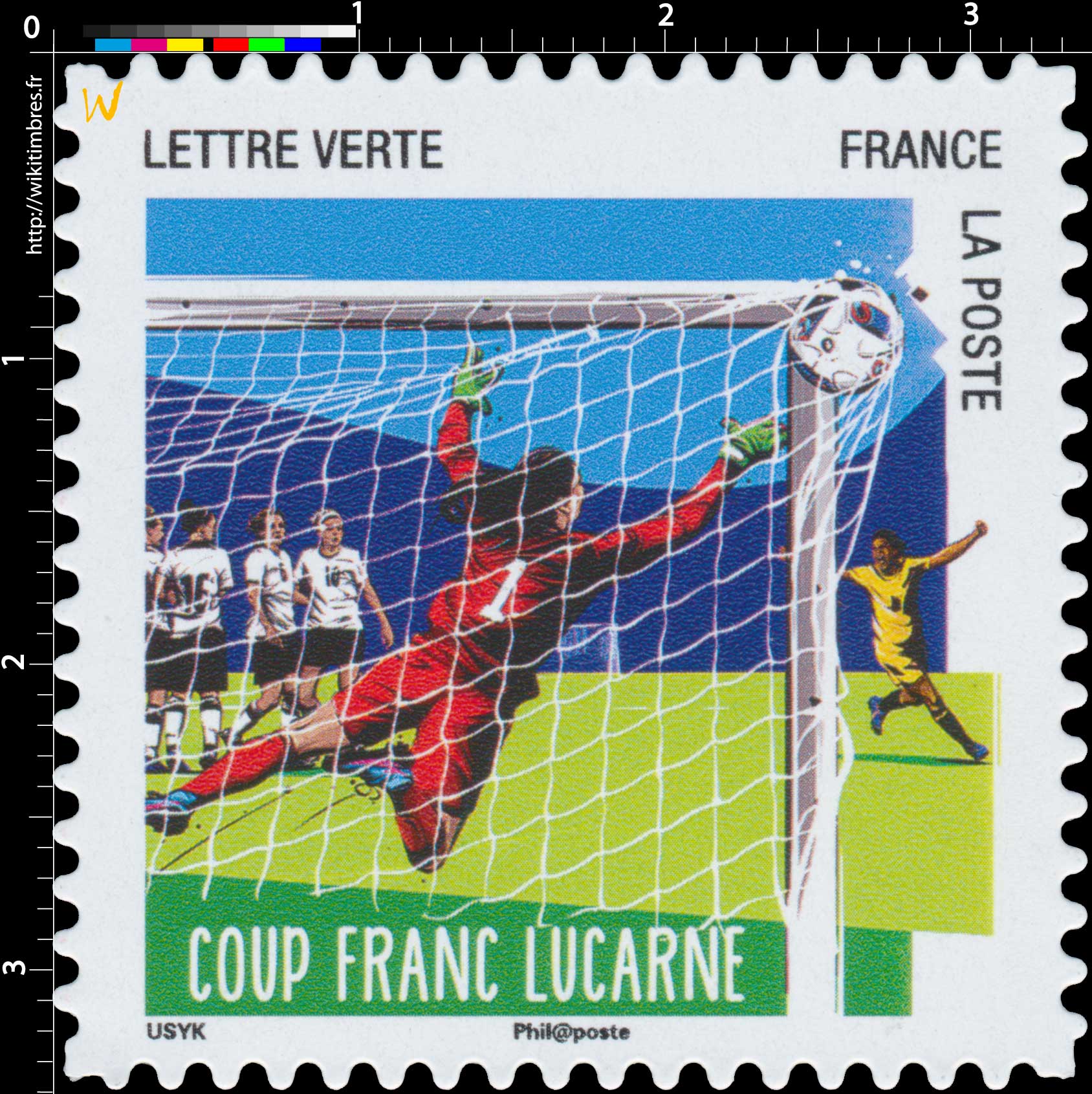 2016 Coup franc lucarne