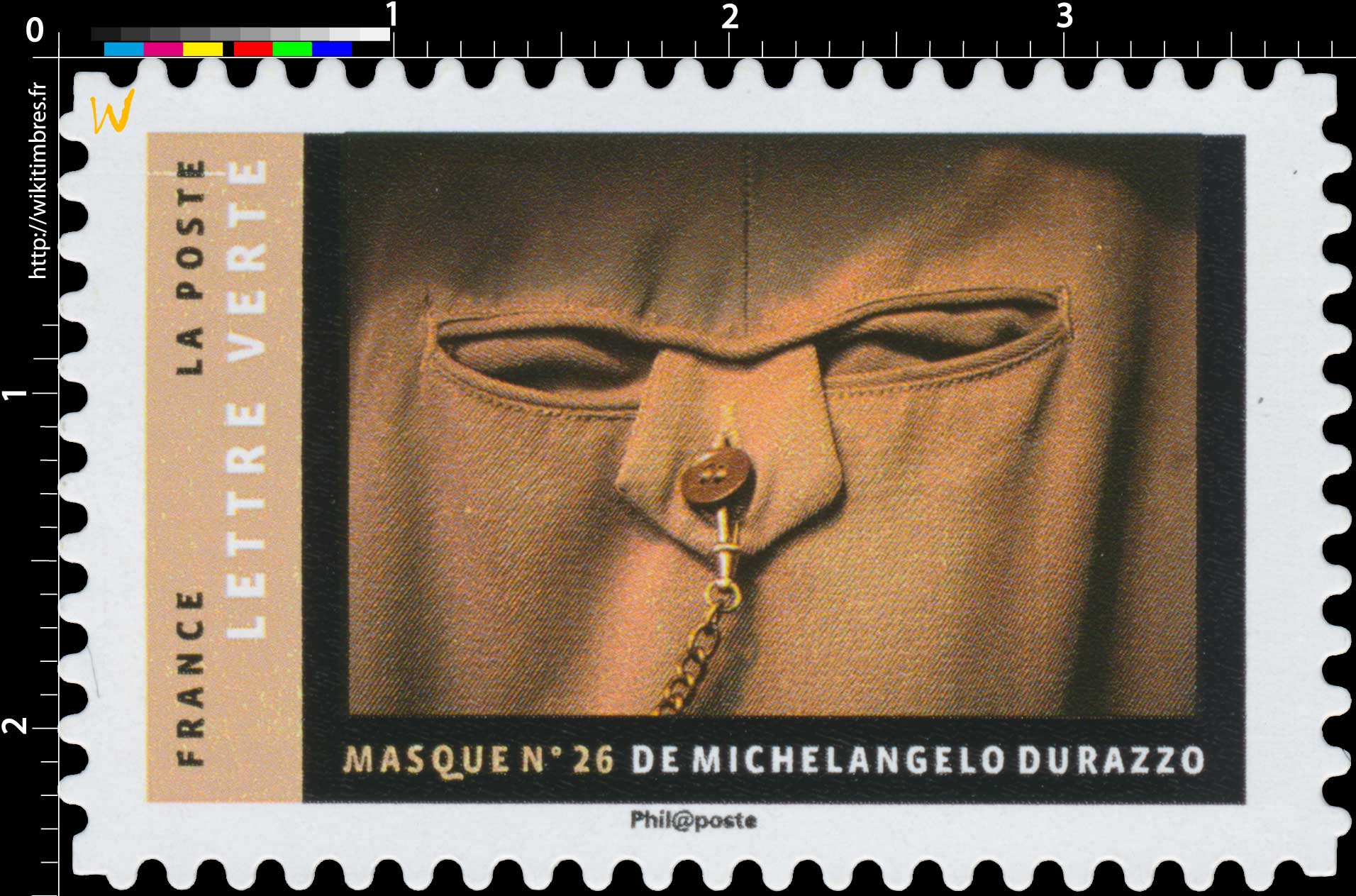 2017 MASQUE N°26 DE MICHELANGELO DURAZZO