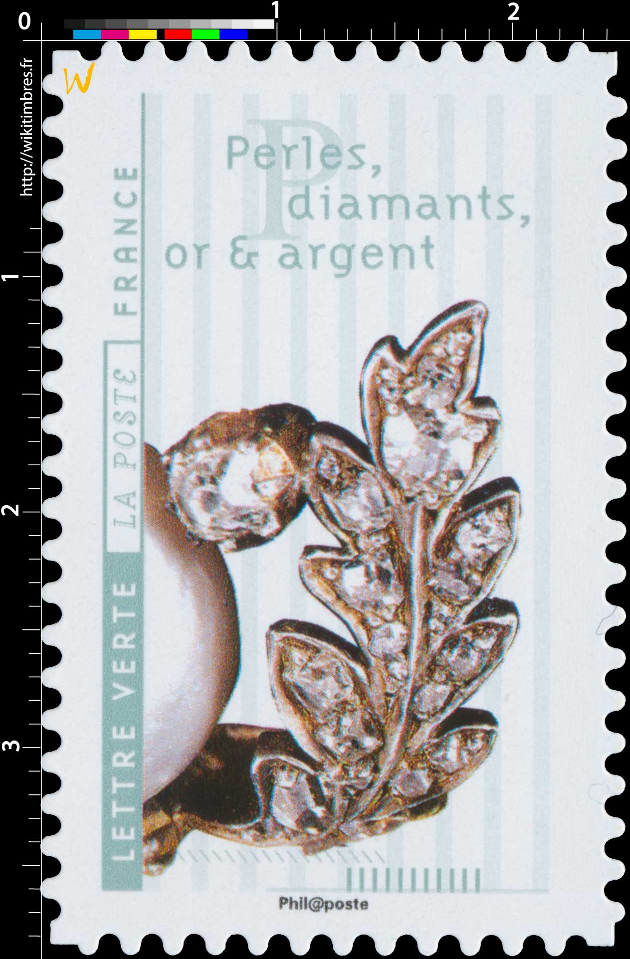 2017 Perles, diamant, or et argent 