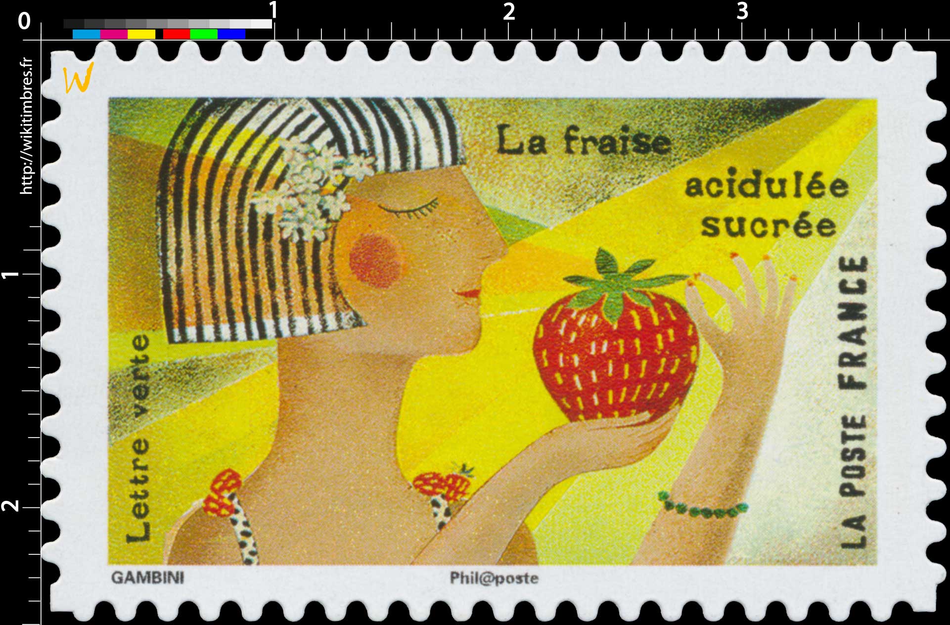 2017 La fraise acidulée sucrée