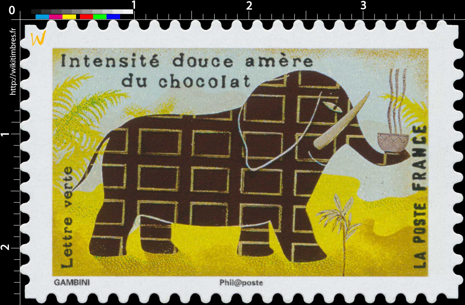 2017 Intensité douce amère du chocolat