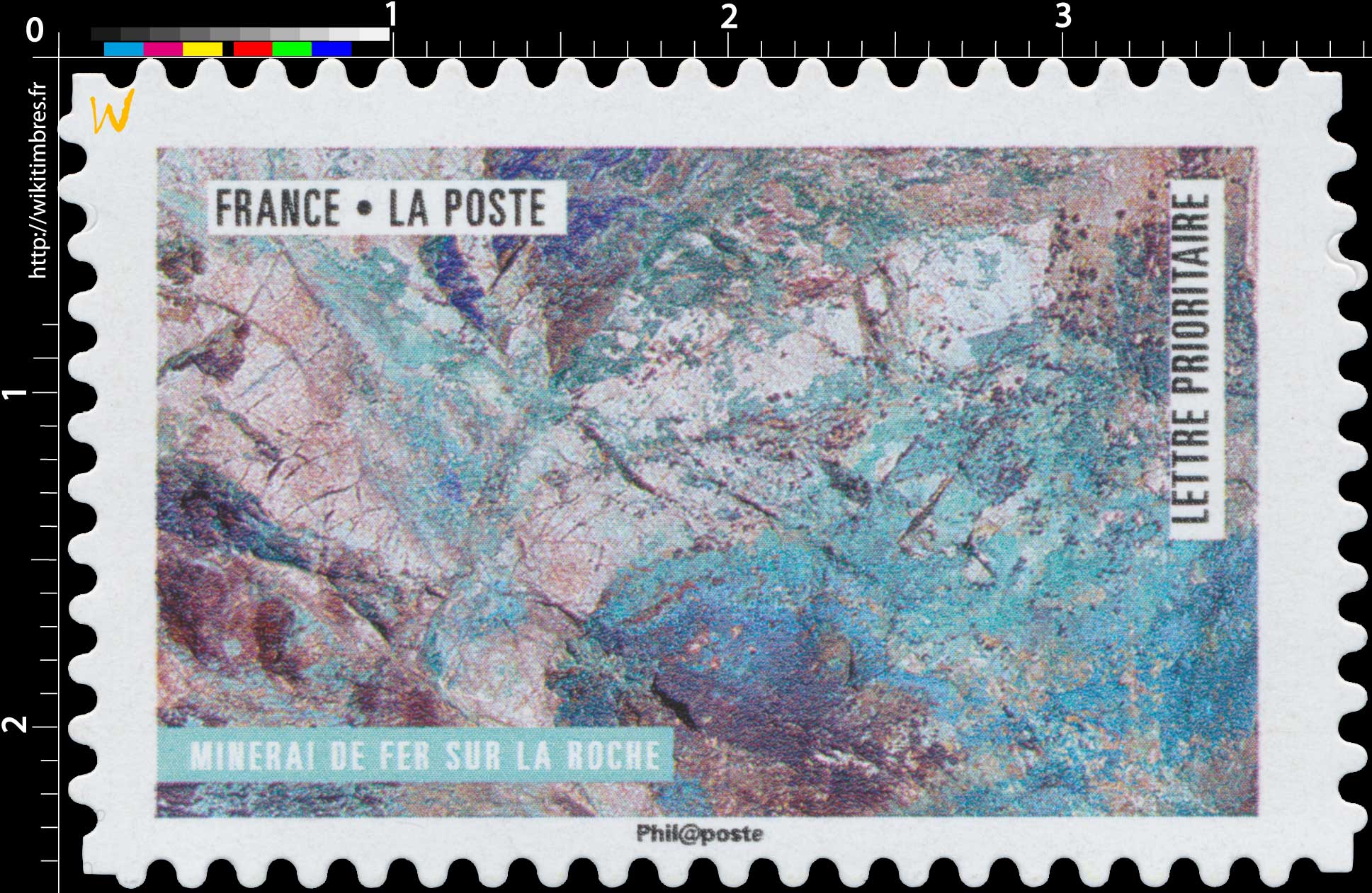 2018 Minerai de fer sur la roche 