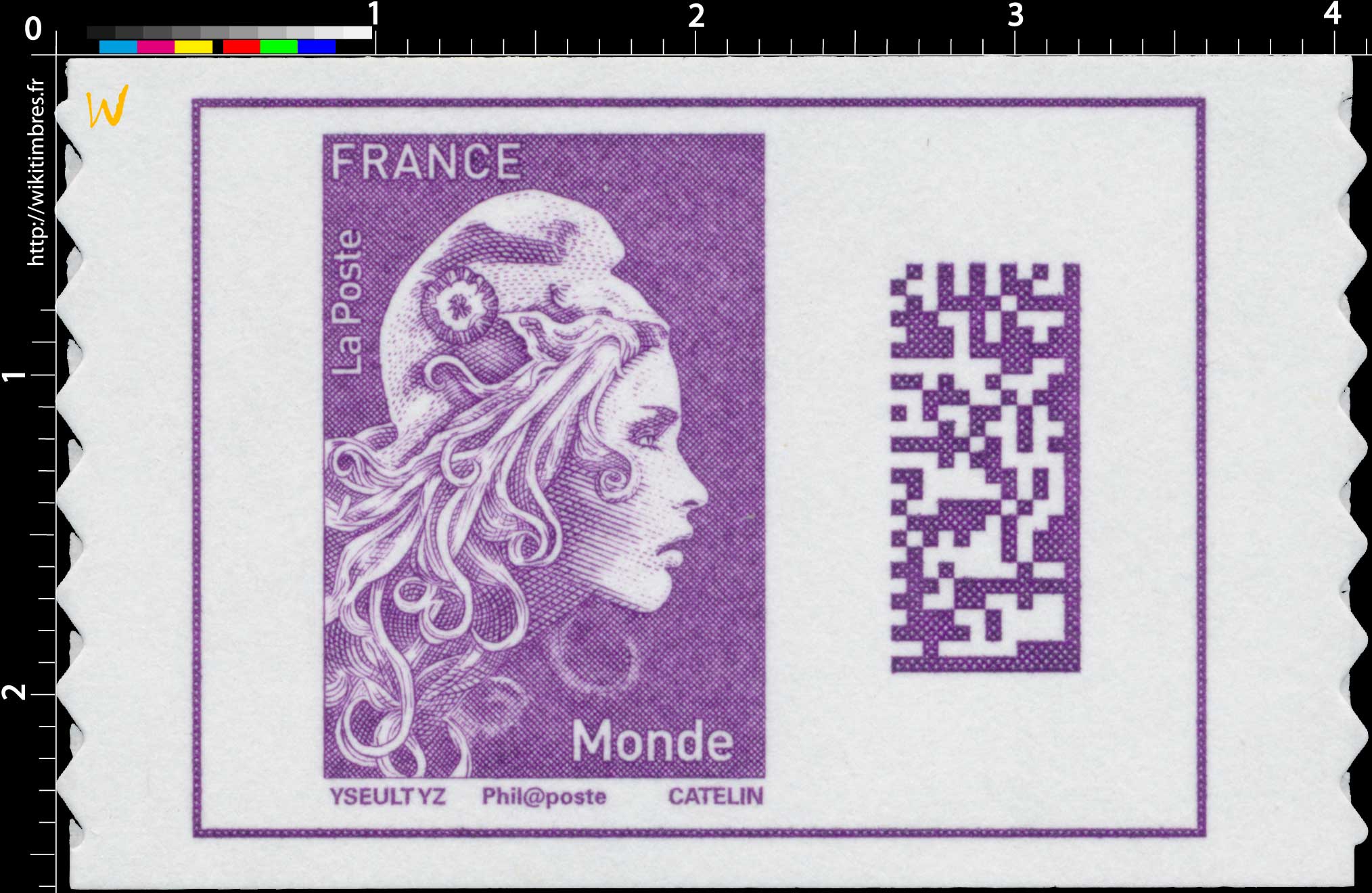 2018  Type Marianne l'engagée d'Yseult