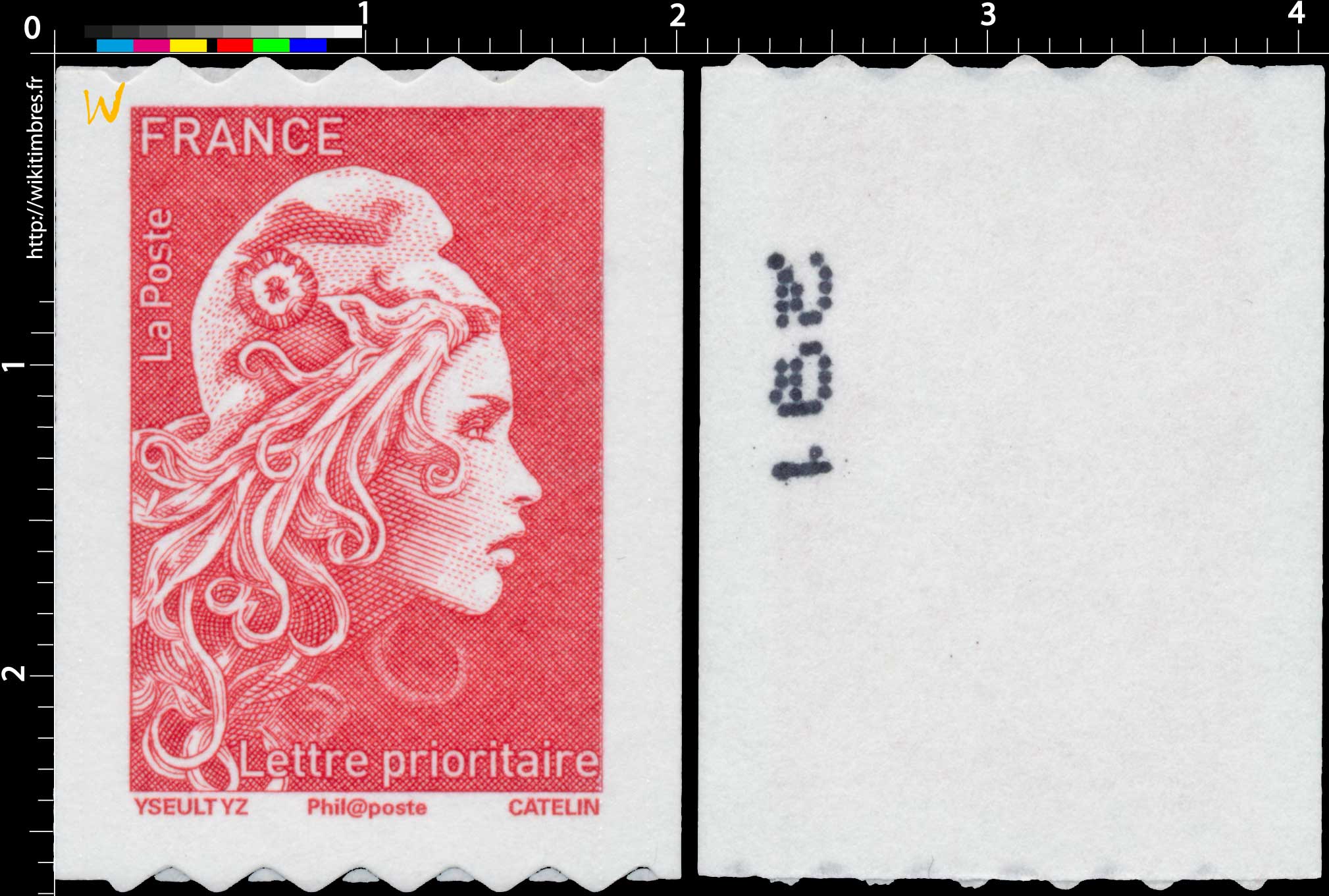 2018  Type Marianne l'engagée d'Yseult