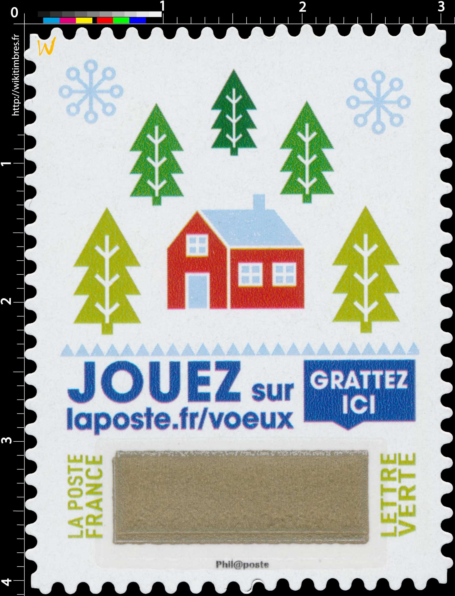  2018 Jouer sur laposte.fr/voeux - Gratter ici