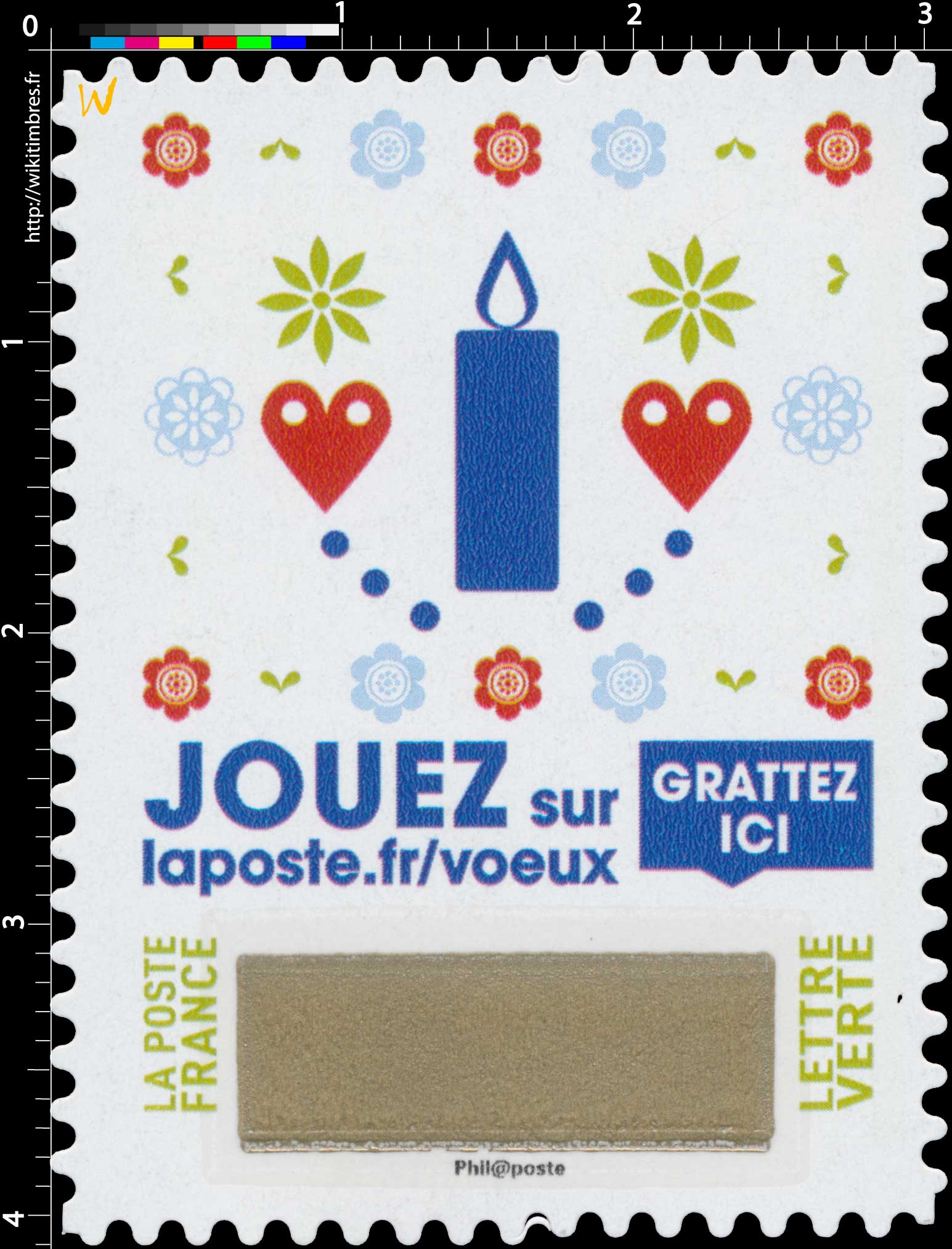  2018 Jouer sur laposte.fr/voeux - Gratter ici