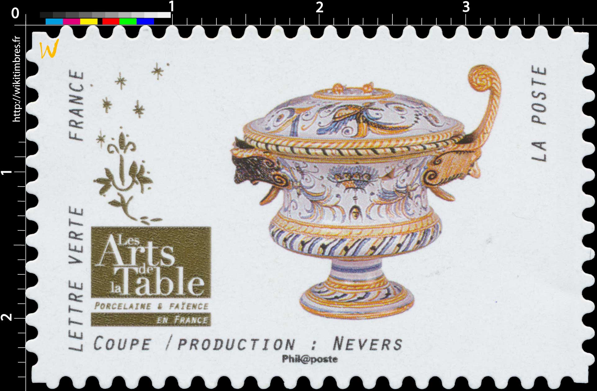 2018 Les Arts de la Table -  Porcelaine & Faïence - En France - Coupe / Production : Nevers 