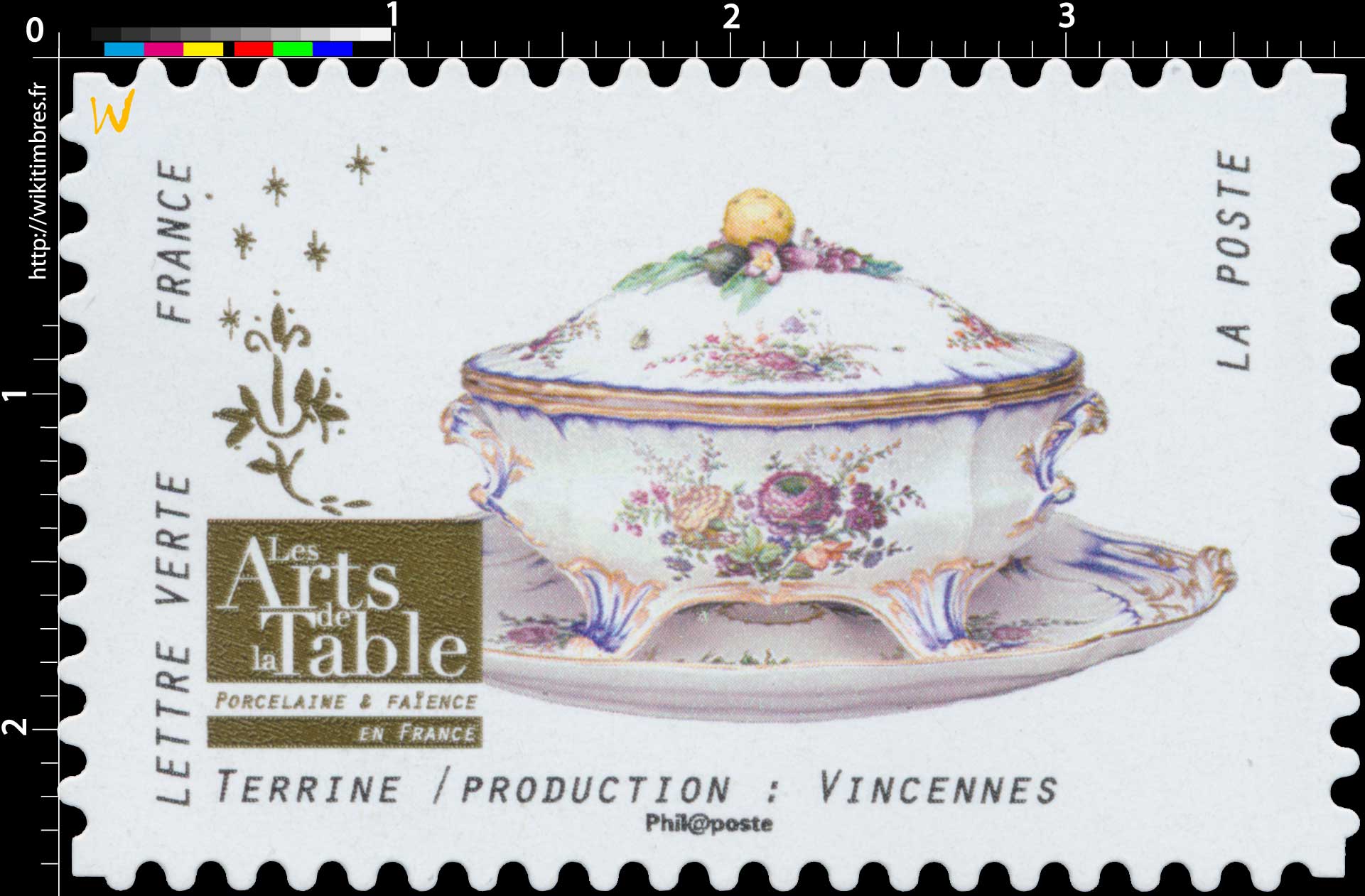 2018 Les Arts de la Table -  Porcelaine & Faïence - En France - Terrine / Production: Vincennes