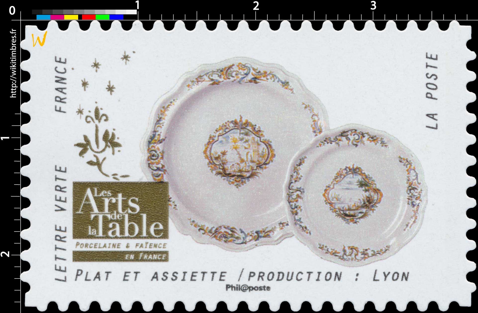 2018 Les Arts de la Table -  Porcelaine & Faïence - En France - Plat et assiette / Production: Lyon