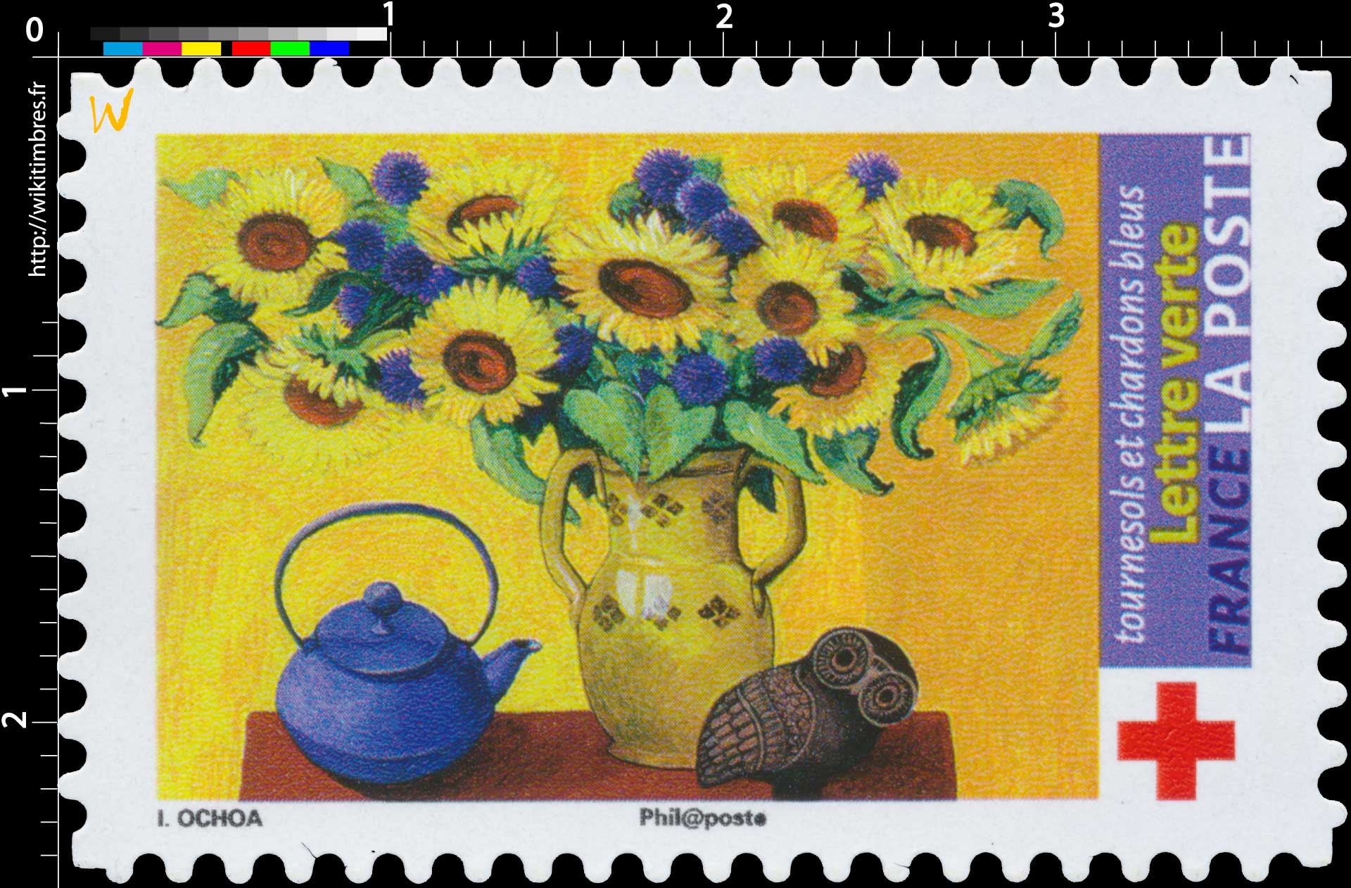 2018 Tournesols et chardons bleus