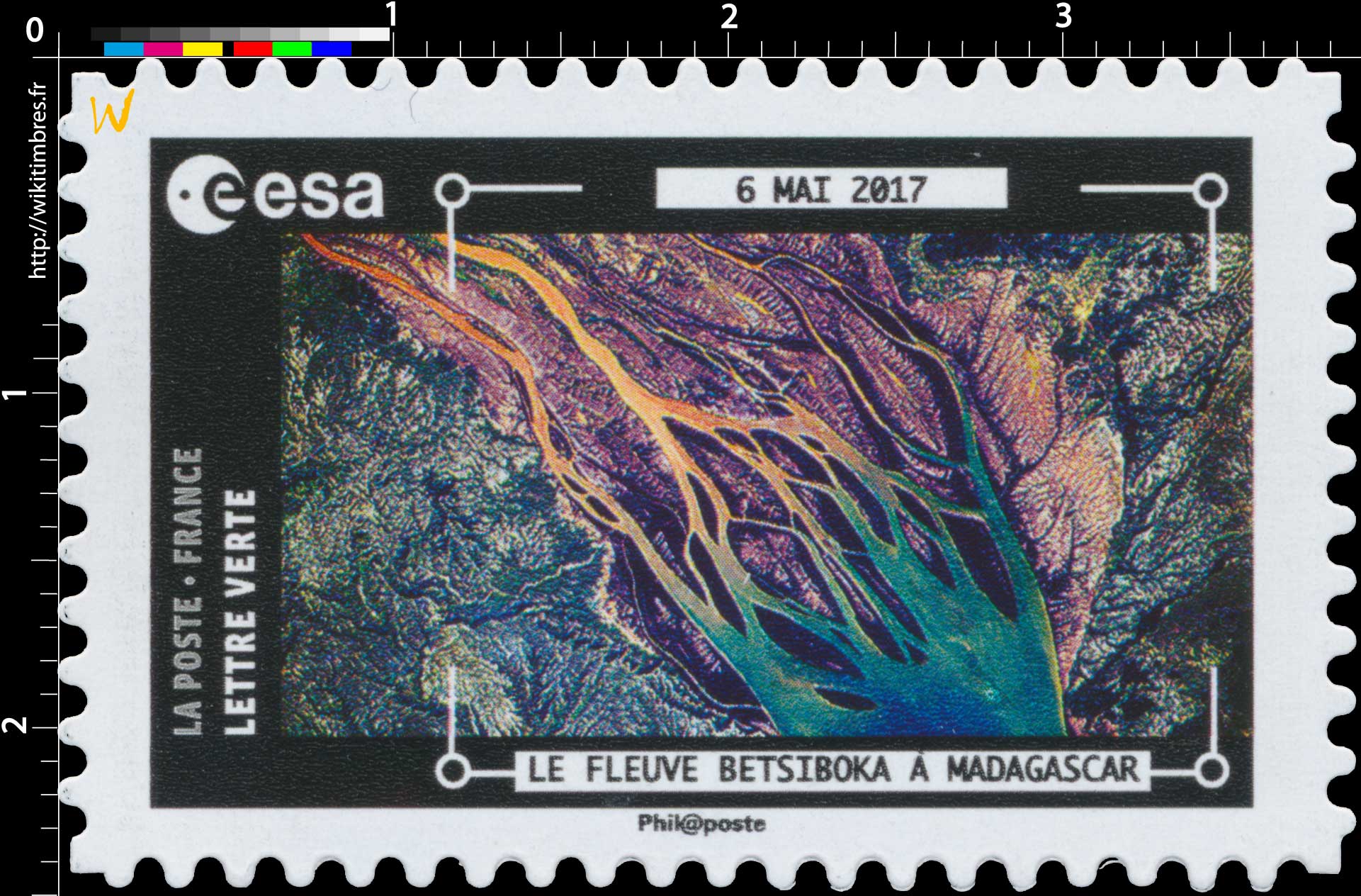 2018  ESA - 6 Mai 2017 - Le fleuve Betsiboka à Madagascar