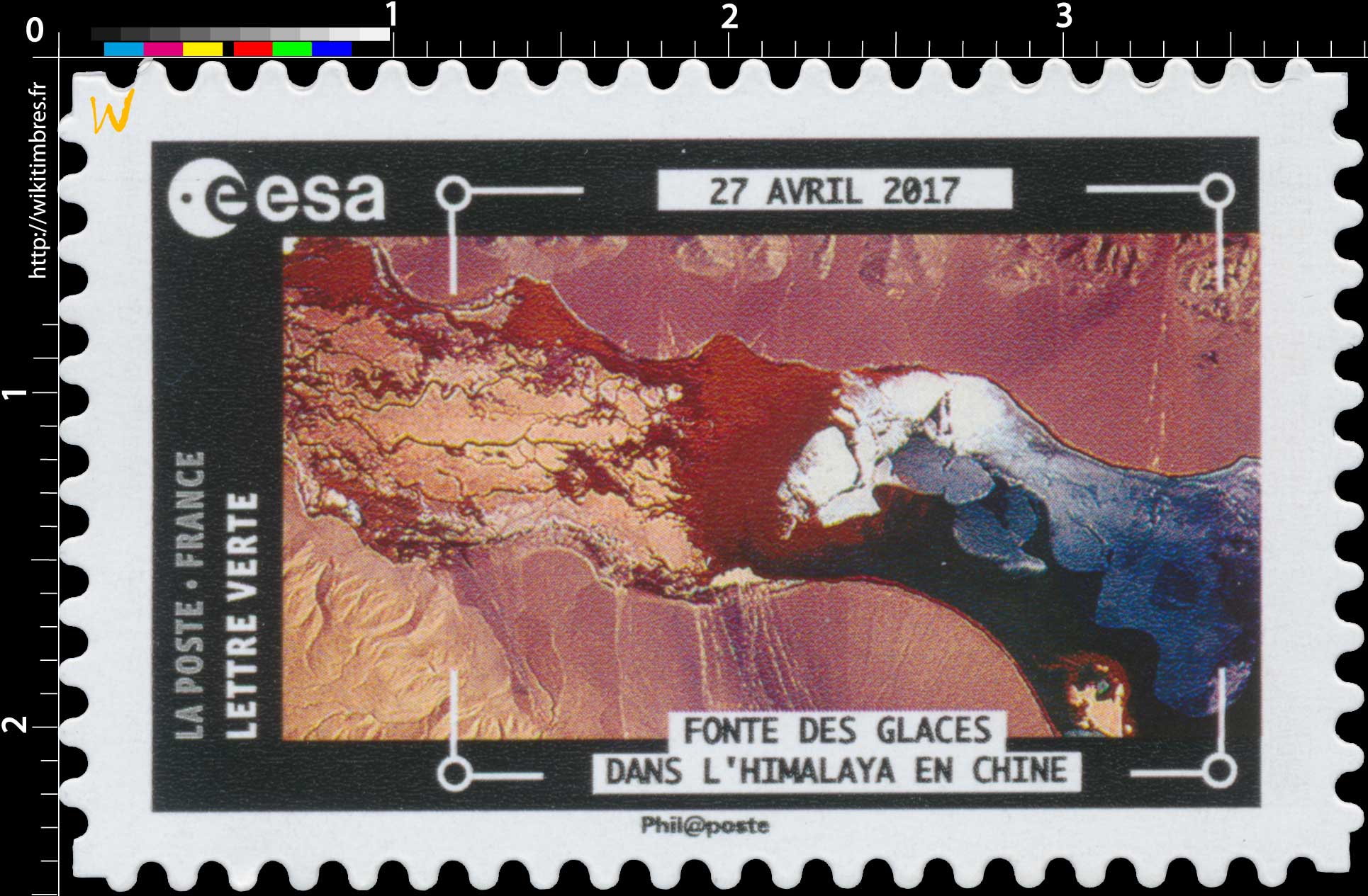 2018  ESA - 27 Avril 2017 - Fonte des glaces dans l'Himalaya en Chine