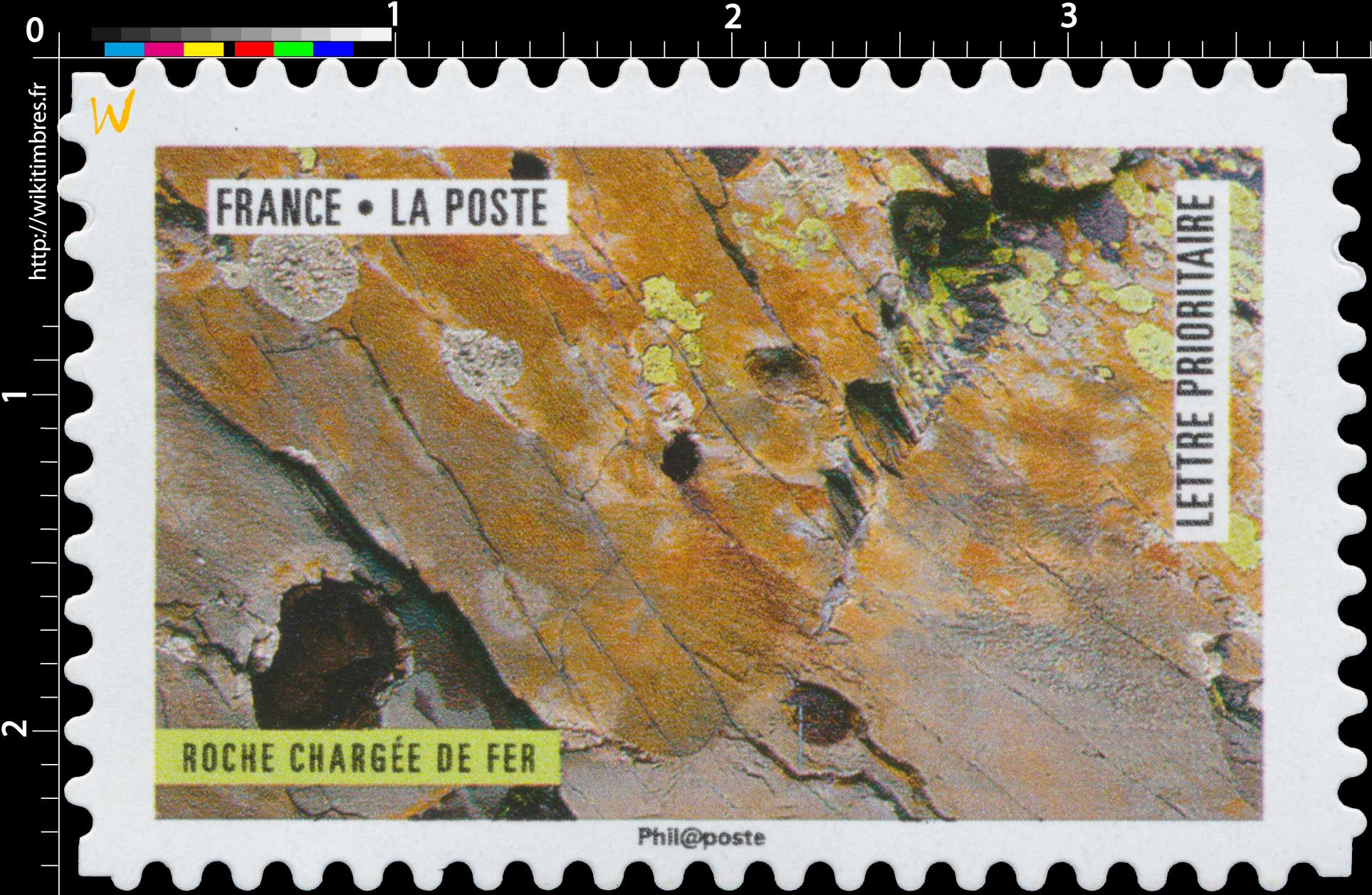 2018 Roche chargée de fer 