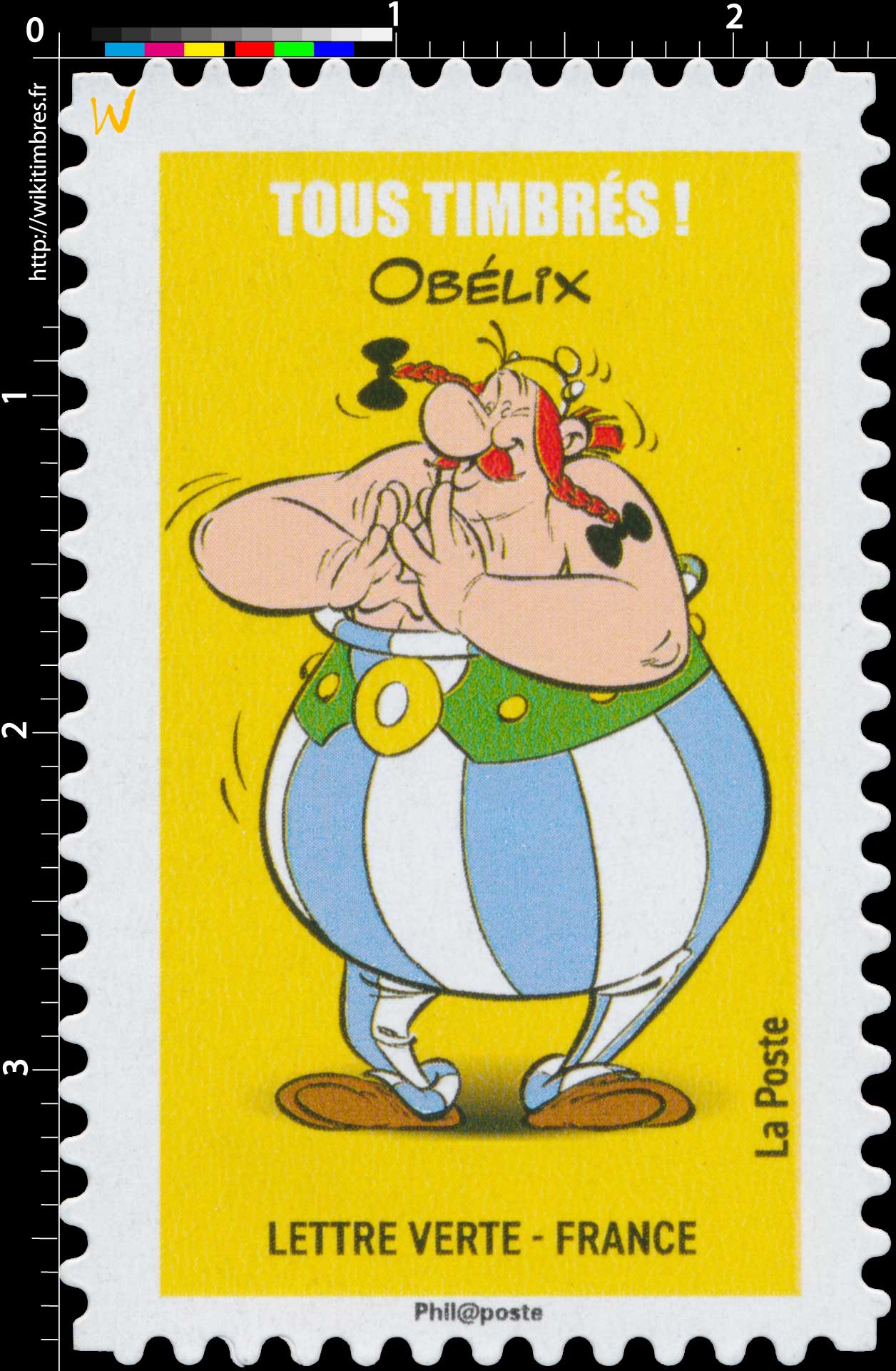 2019 TOUS TIMBRÉS ! - Obélix