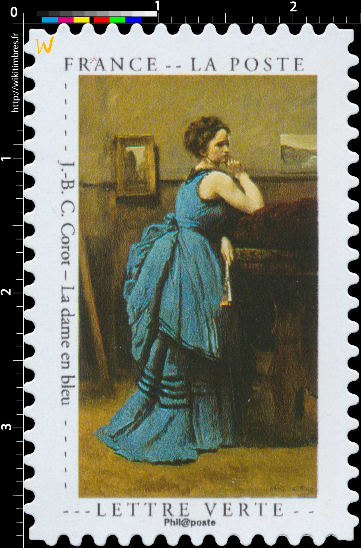 2020 J.-B. C. Corot – La dame en bleu