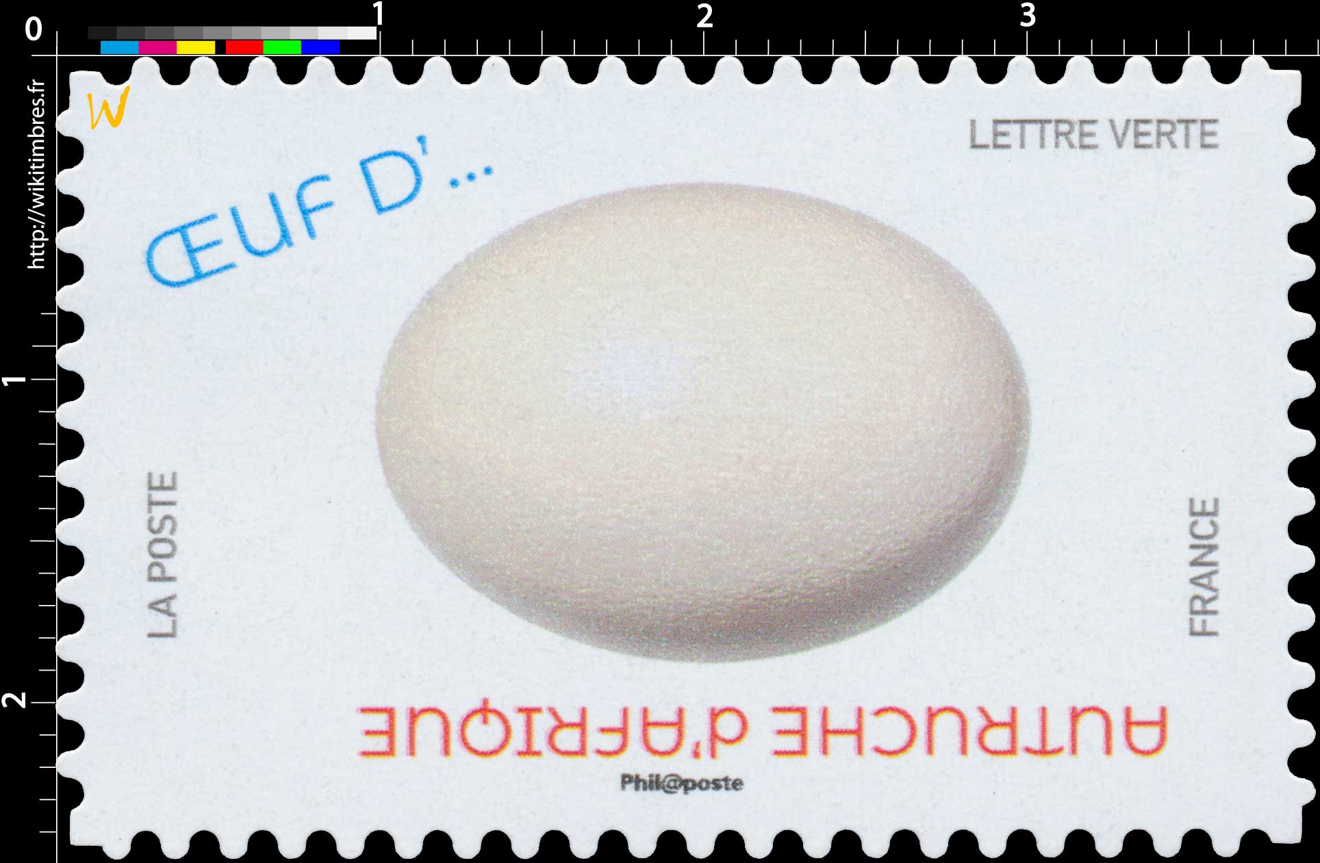 2020 Oeuf d'Autruche d'Afrique