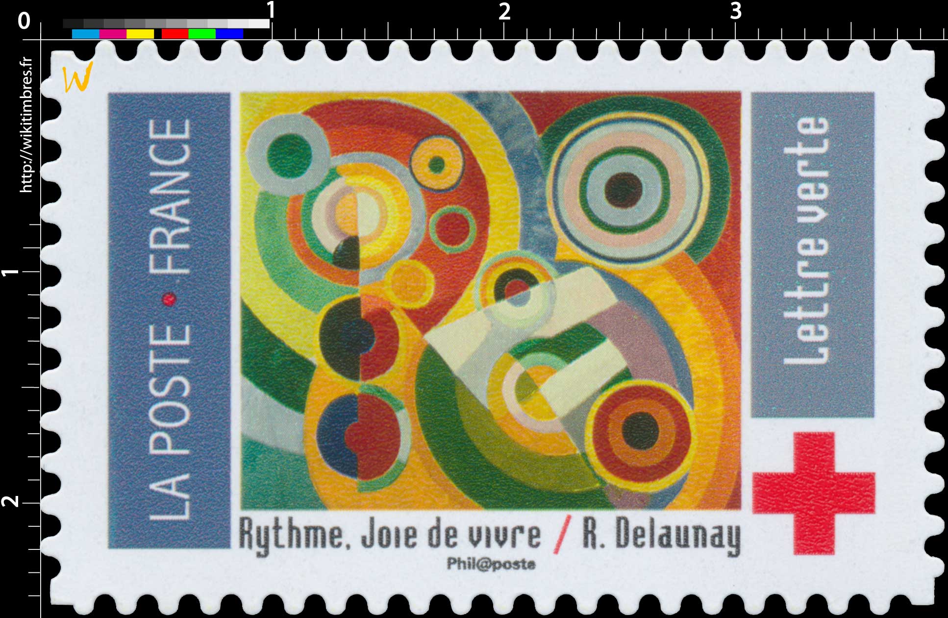 2020  Croix-Rouge française - Rythme - Joie de Vivre / R.Delaunay