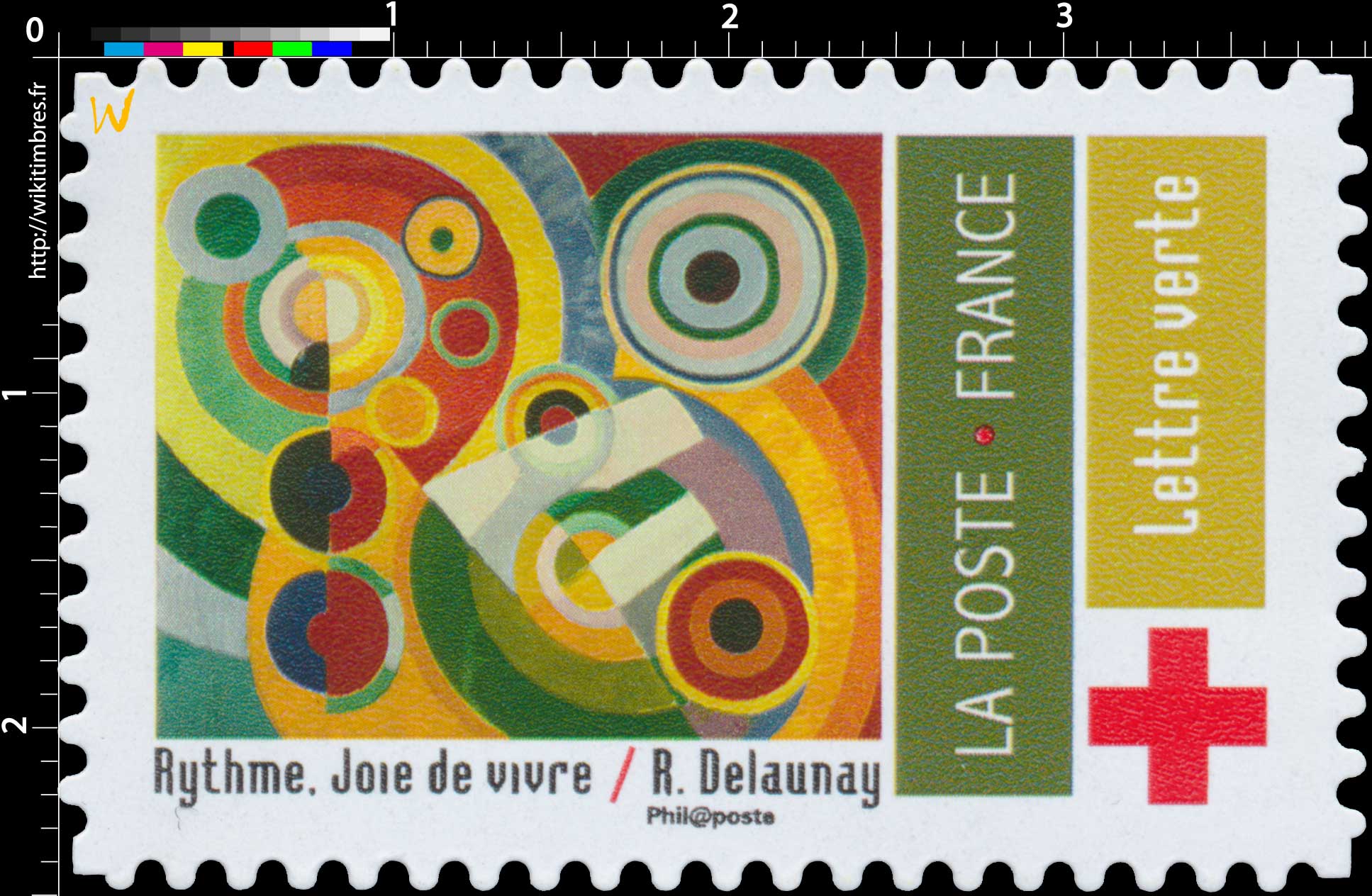 2020  Croix-Rouge française - Rythme - Joie de Vivre / R.Delaunay
