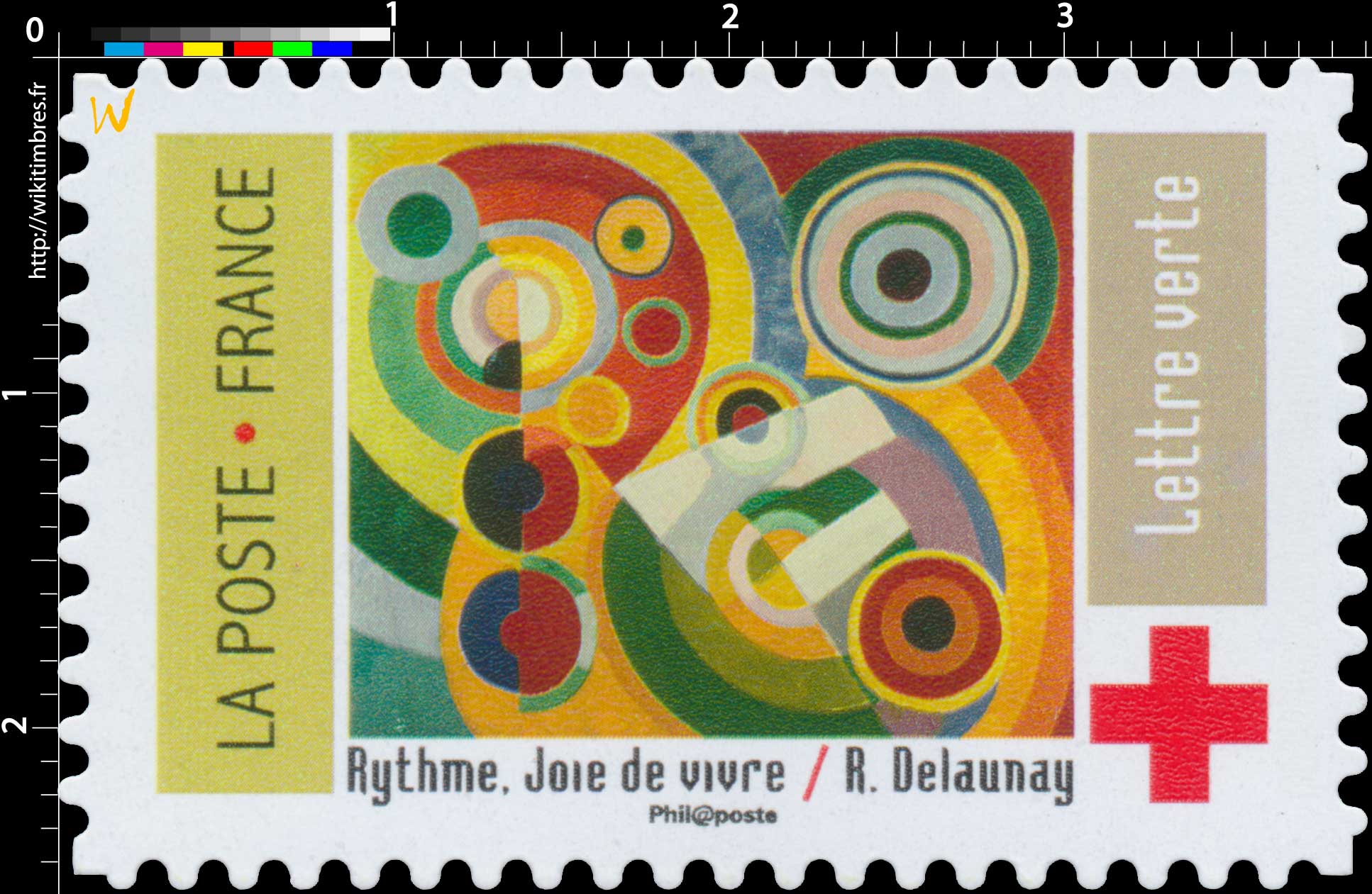 2020  Croix-Rouge française - Rythme - Joie de Vivre / R.Delaunay