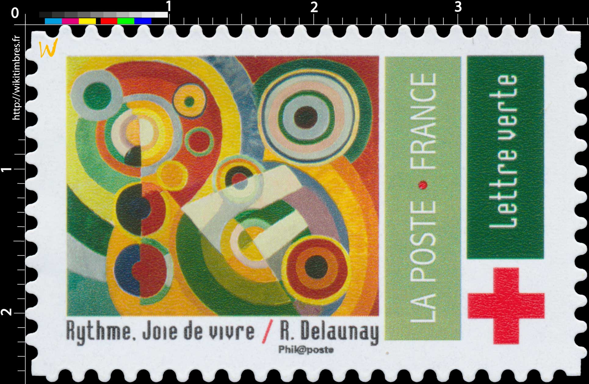 2020  Croix-Rouge française - Rythme - Joie de Vivre / R.Delaunay