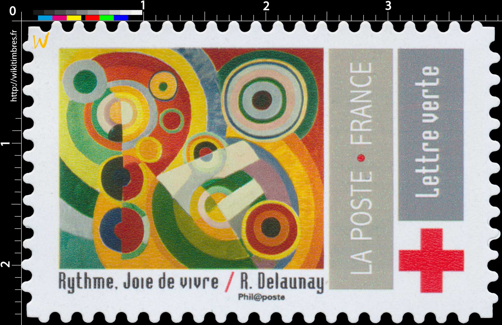 2020  Croix-Rouge française - Rythme - Joie de Vivre / R.Delaunay