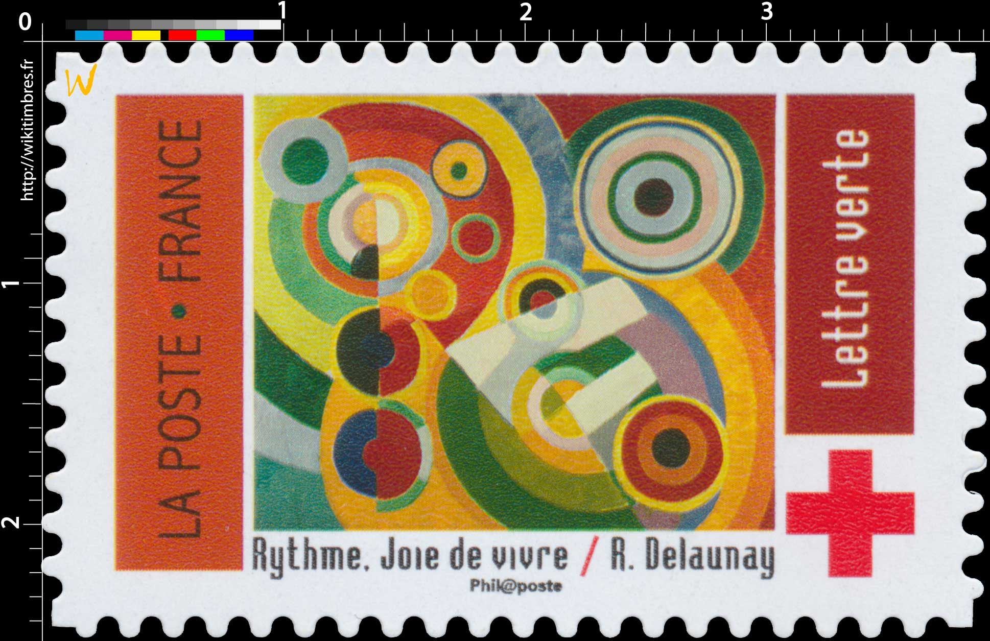 2020  Croix-Rouge française - Rythme - Joie de Vivre / R.Delaunay