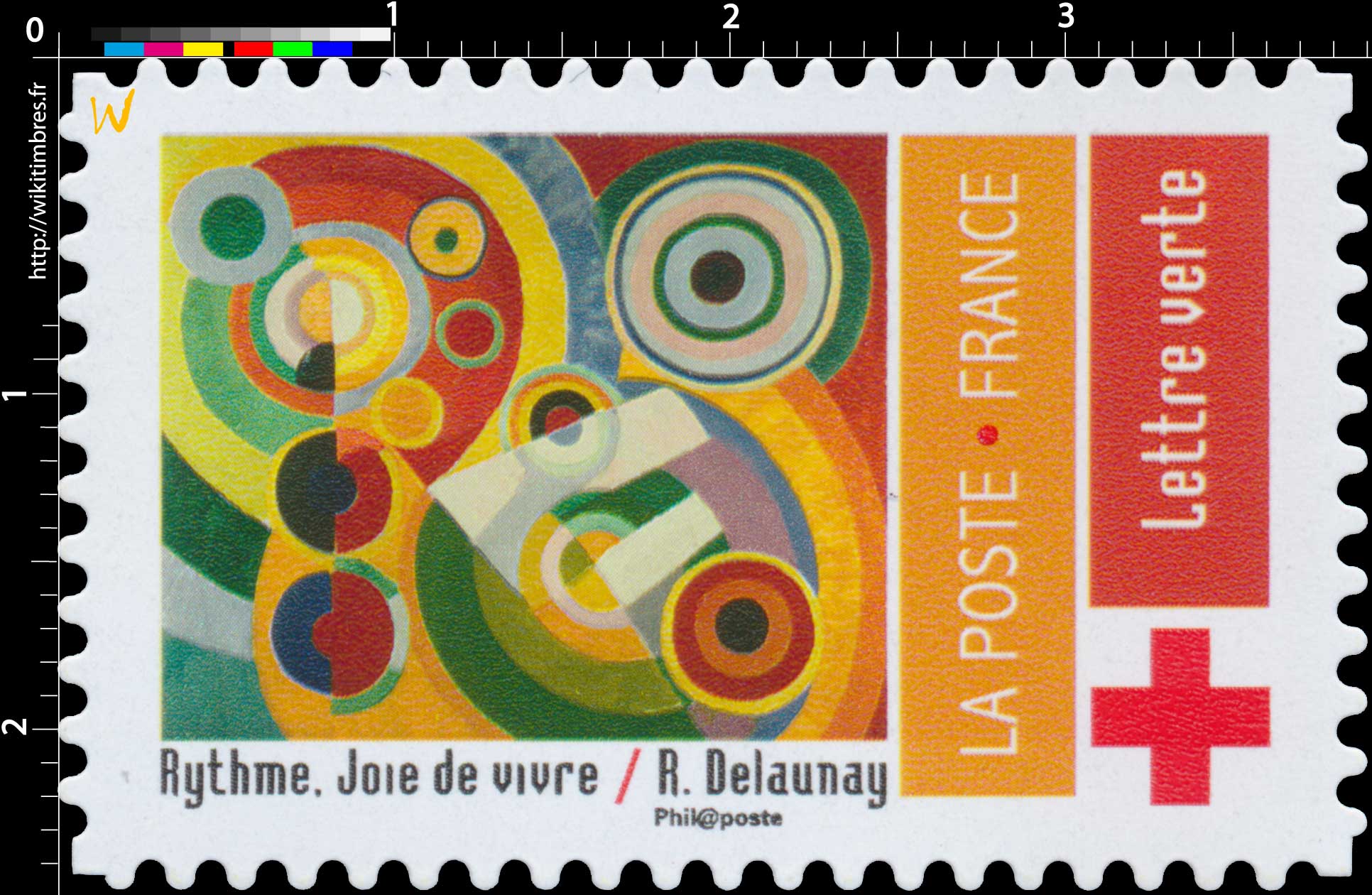 2020  Croix-Rouge française - Rythme - Joie de Vivre / R.Delaunay