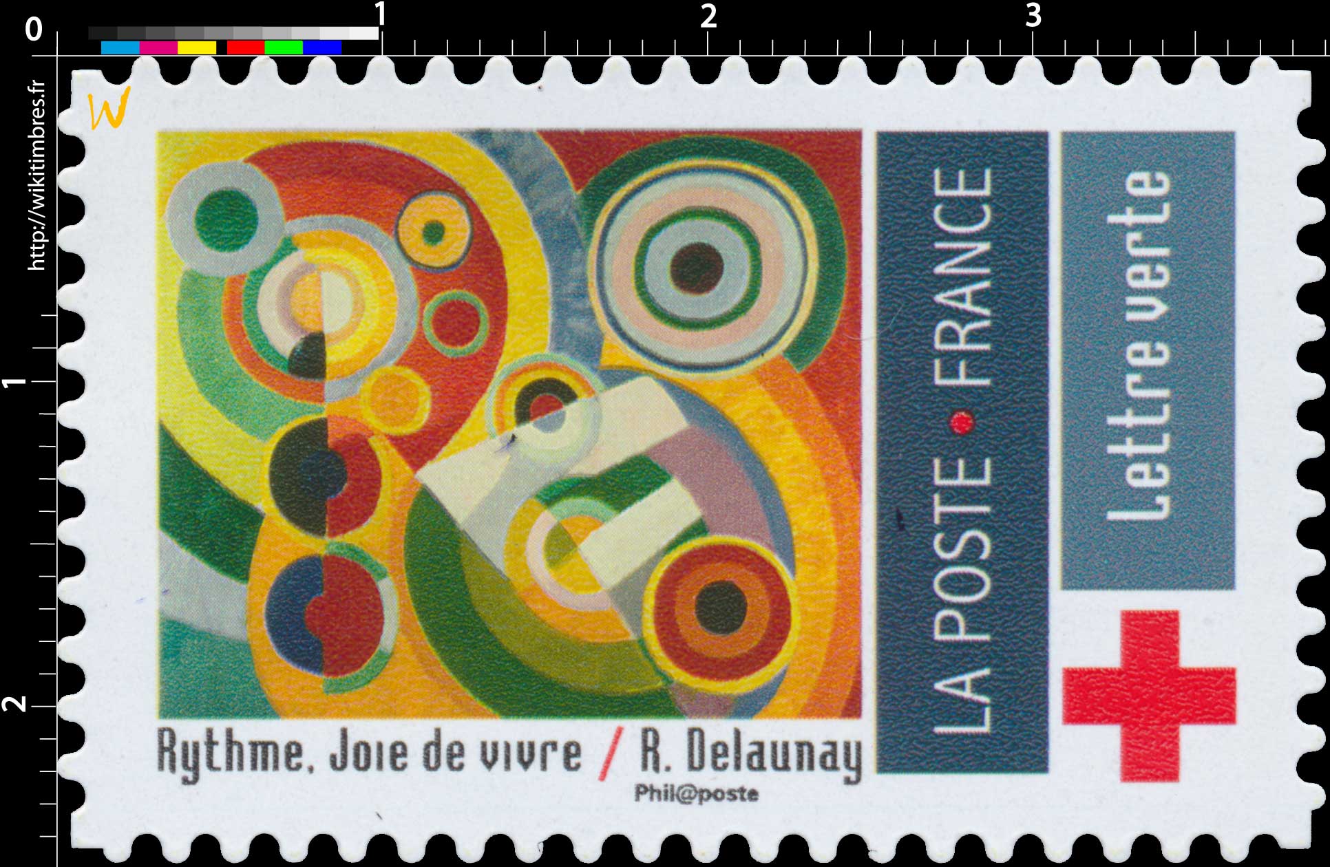 2020  Croix-Rouge française - Rythme - Joie de Vivre / R.Delaunay