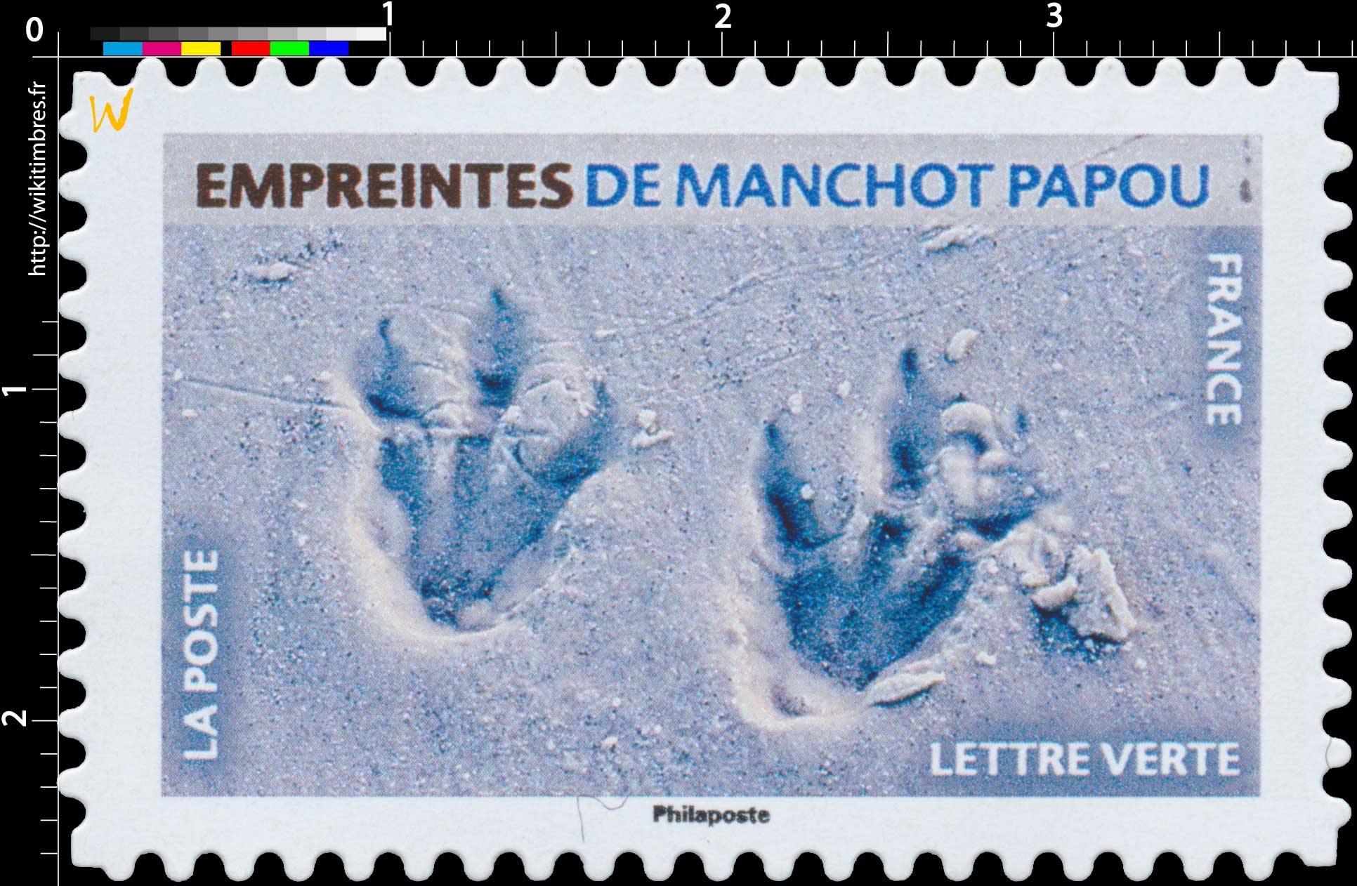 2021 Empreintes de manchot papou