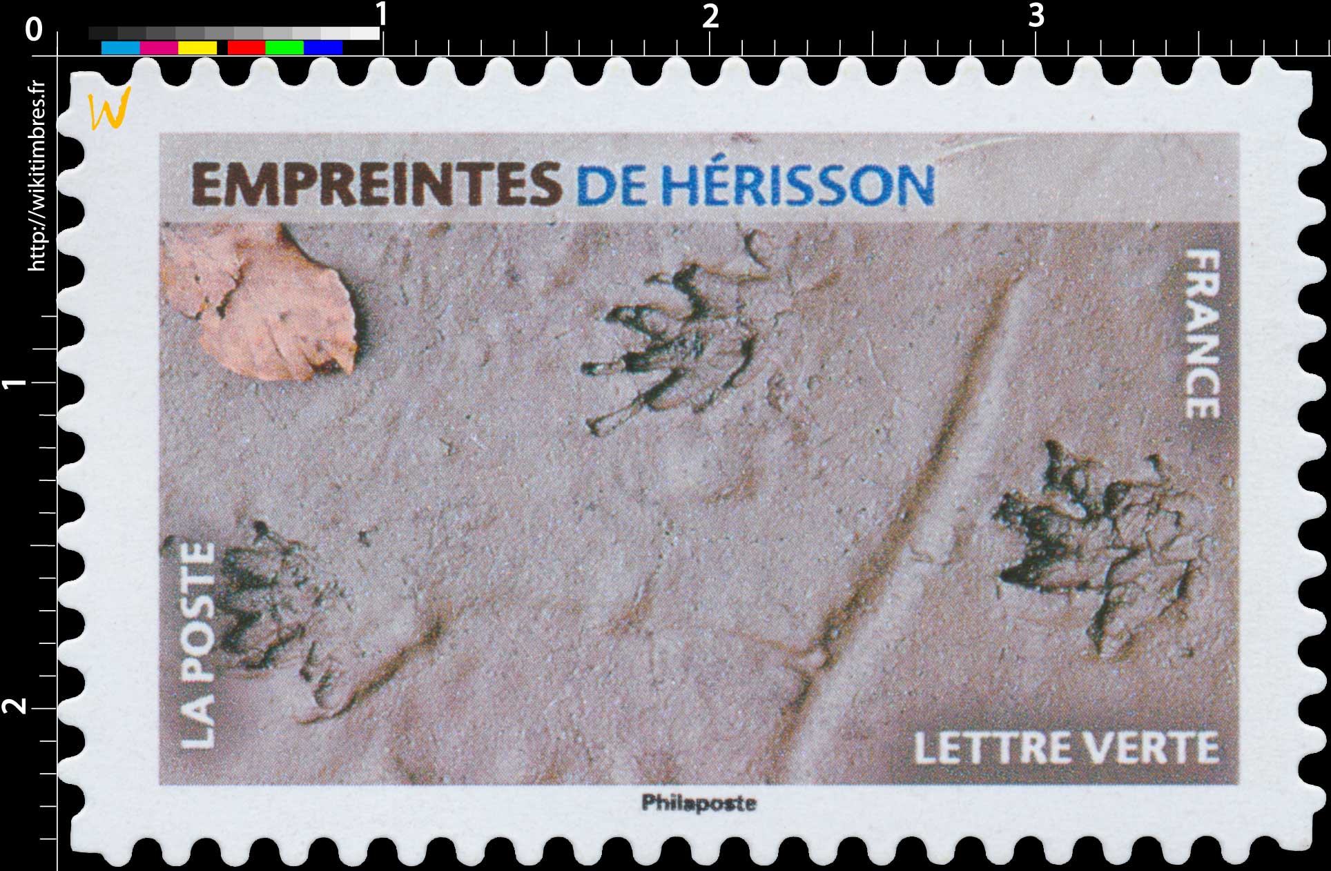 2021 Empreintes de hérisson