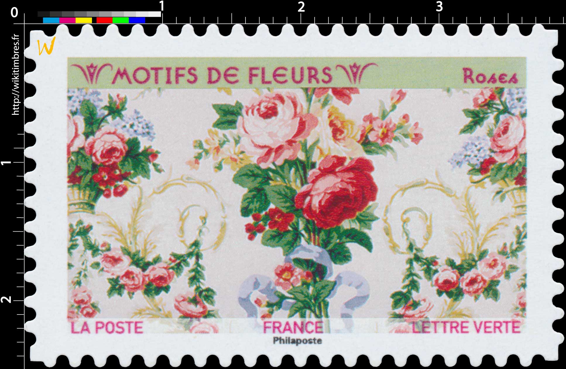 2021 Motifs de fleurs - Roses