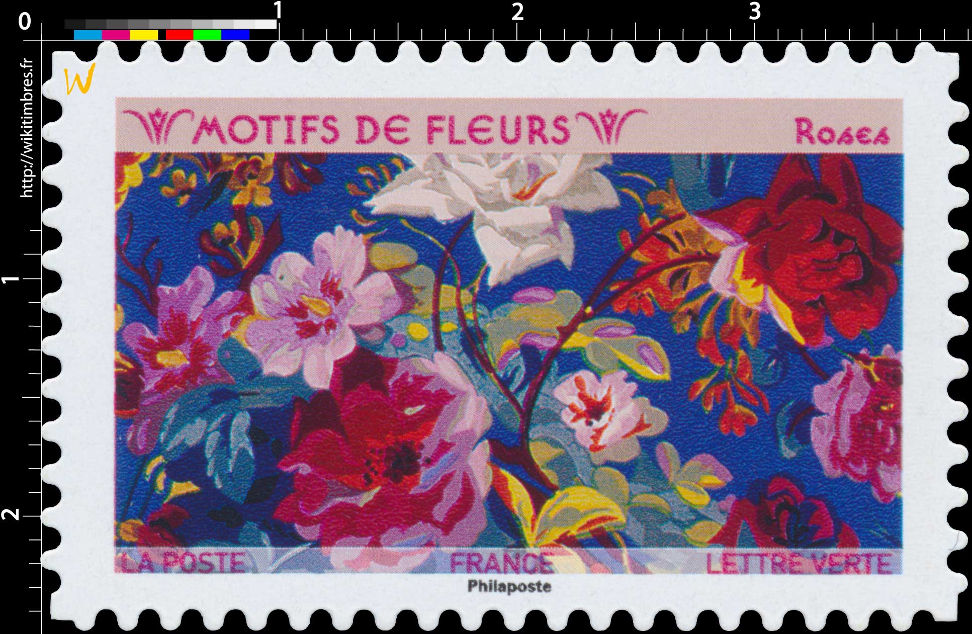 2021 Motifs de fleurs - Roses