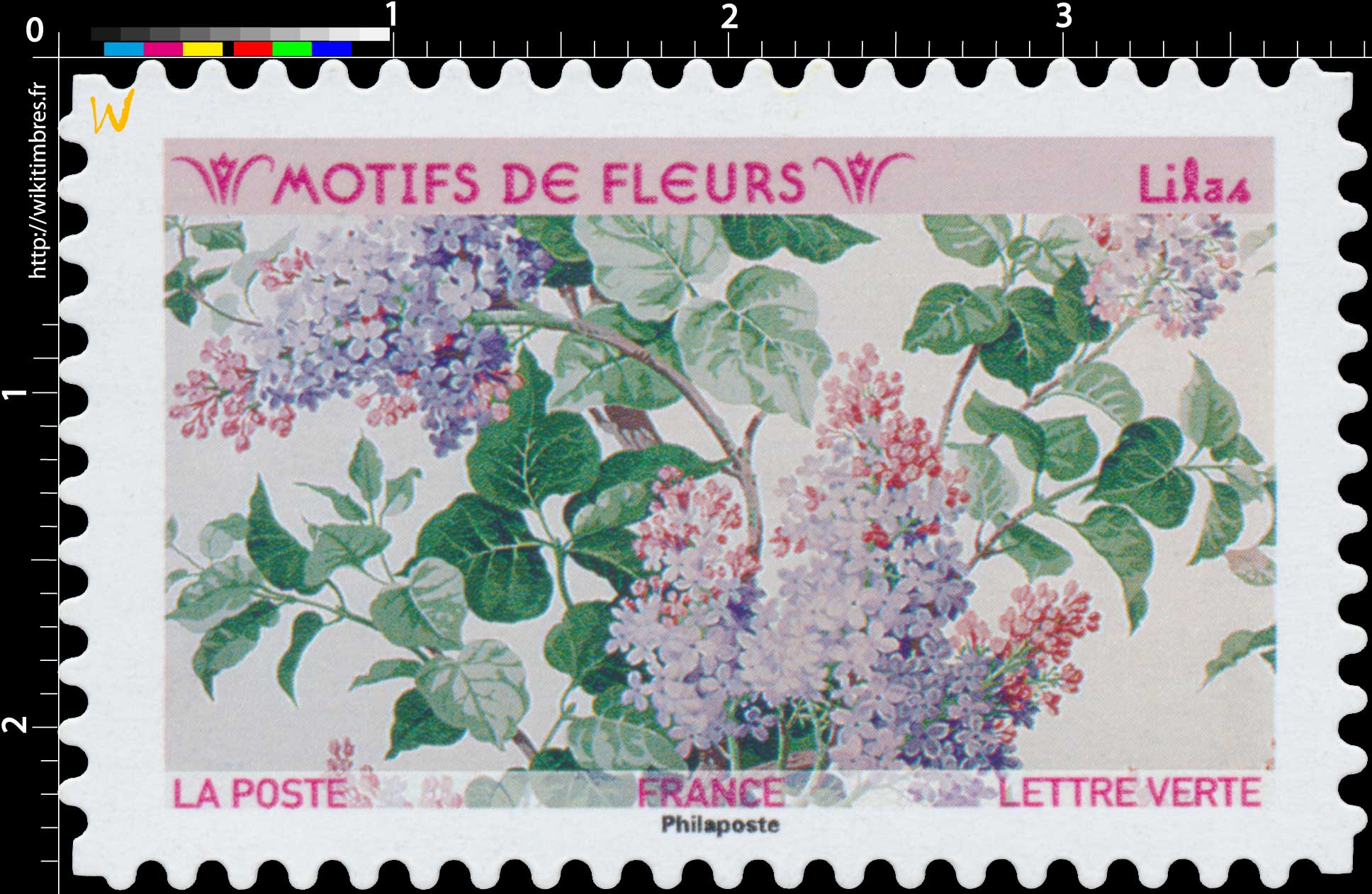 2021 Motifs de fleurs - Lilas