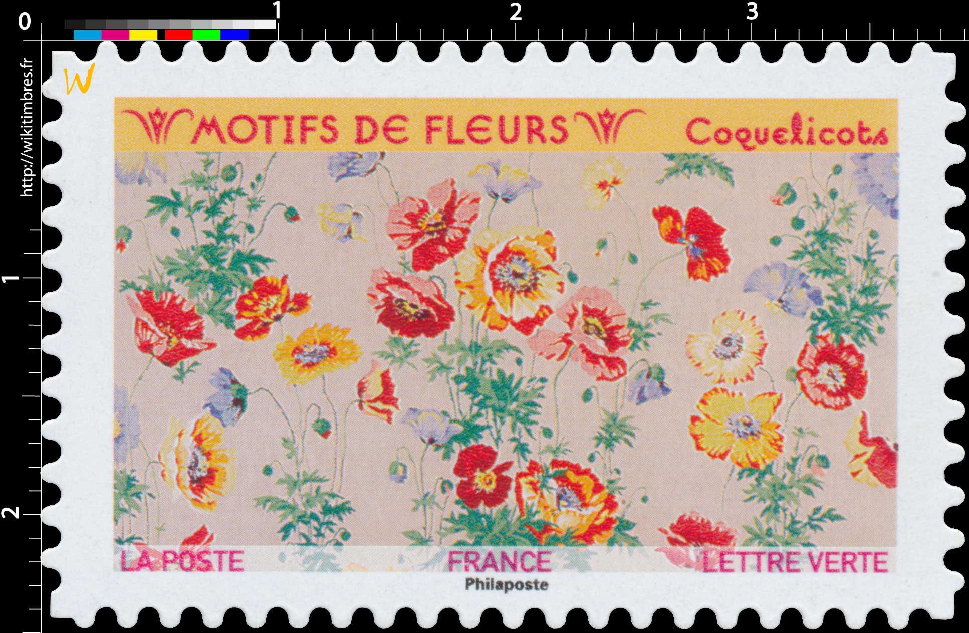 2021 Motifs de fleurs - Coquelicots